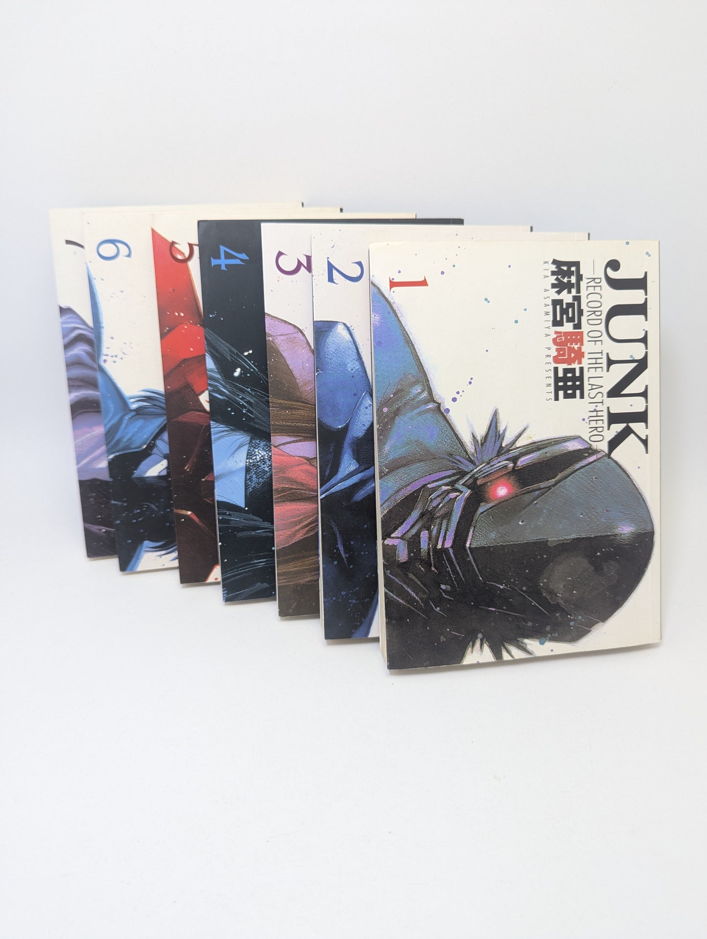 „Junk: Record of the Last Hero, Vol. 1–7“ – tamsi manga apie supergalių kainą, anglų kalba