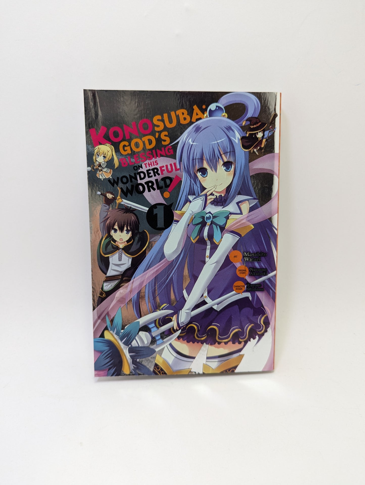 KONOSUBA-GODS-BLESSING-ON-THIS-WONDERFUL-WORLD-Vol-1-Manga-anglu-kalba