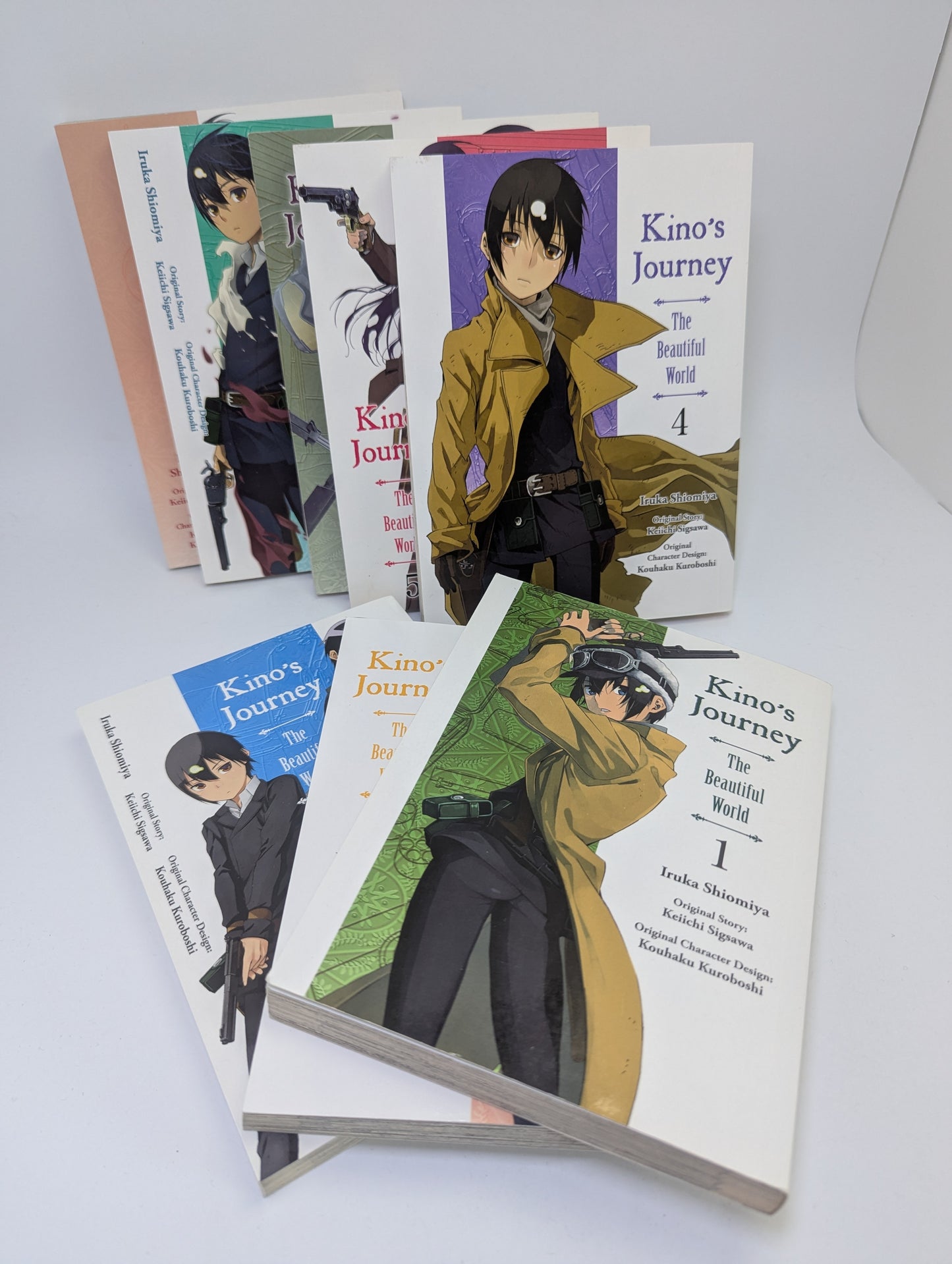 „Kino's Journey: The Beautiful World, Vol. 1–7“ – filosofinė kelionių manga anglų kalba