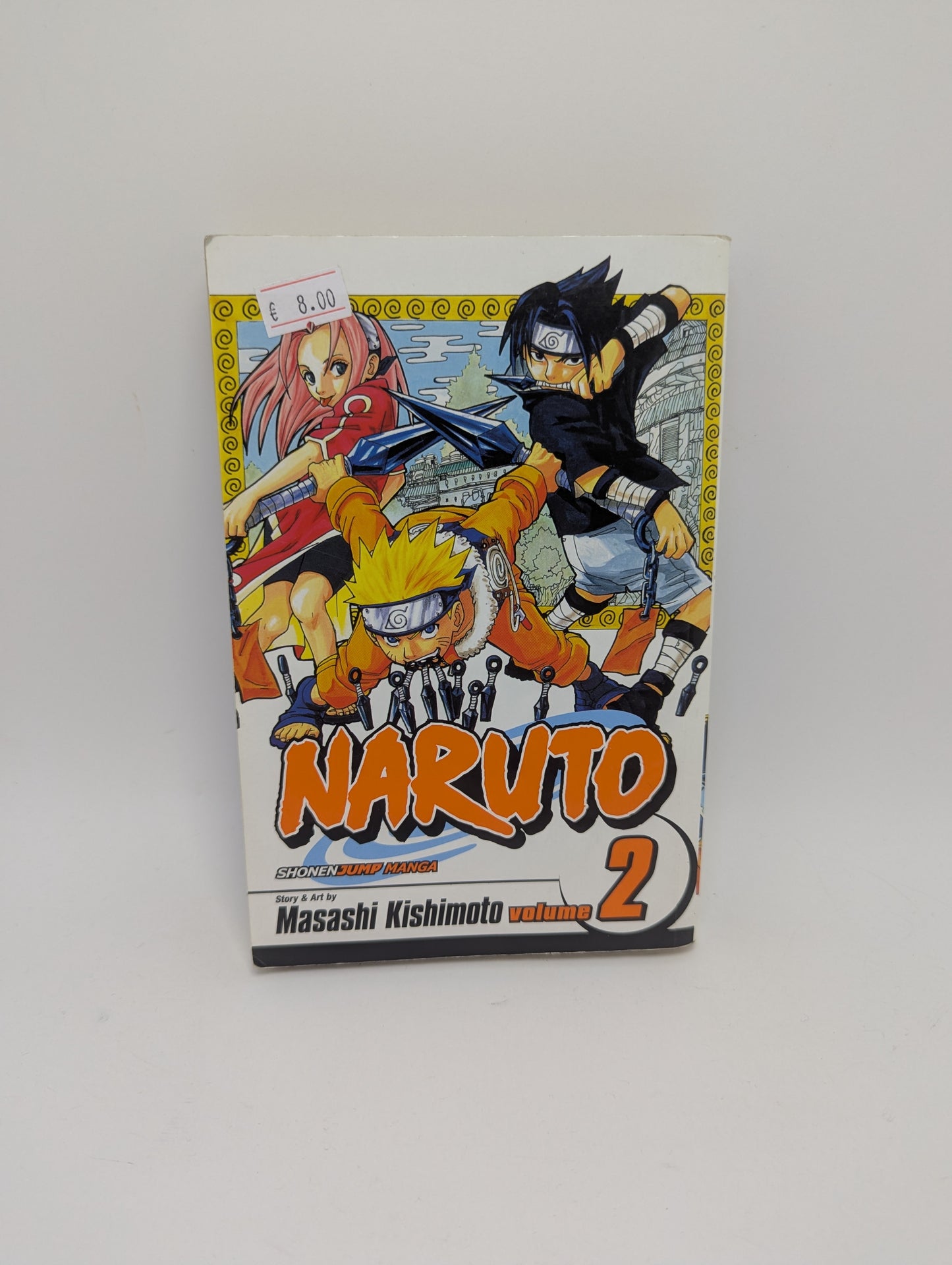 „Naruto, Vol. 2“ – veiksmo manga anglų kalba