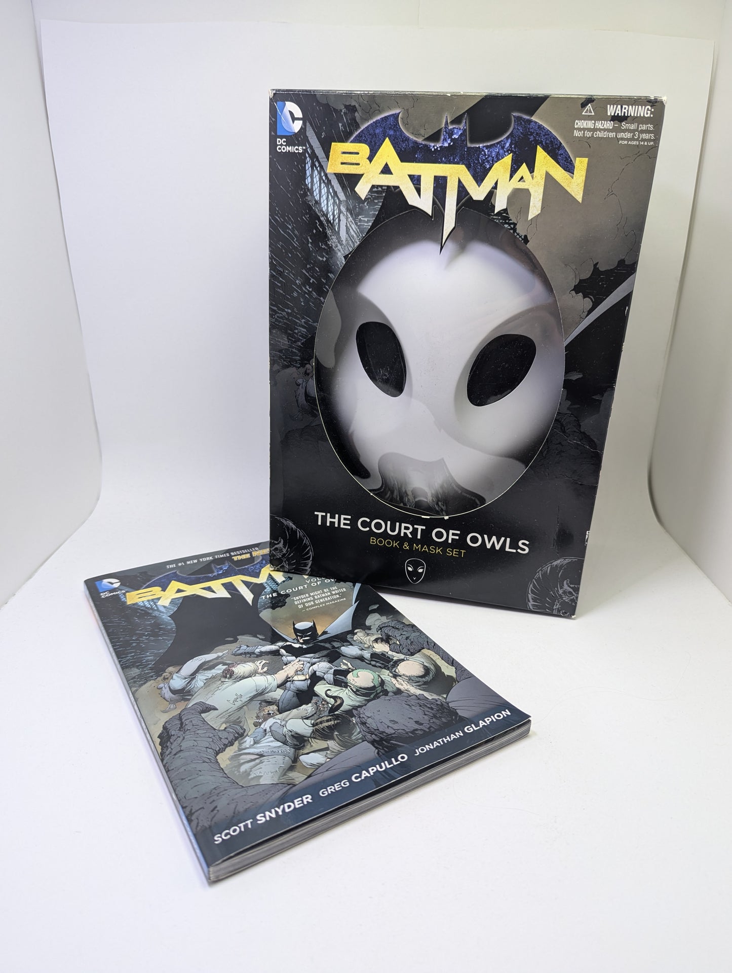 Batman: The Court of Owls Set + Owl Mask - Grafinės novelės (anglų kalba)