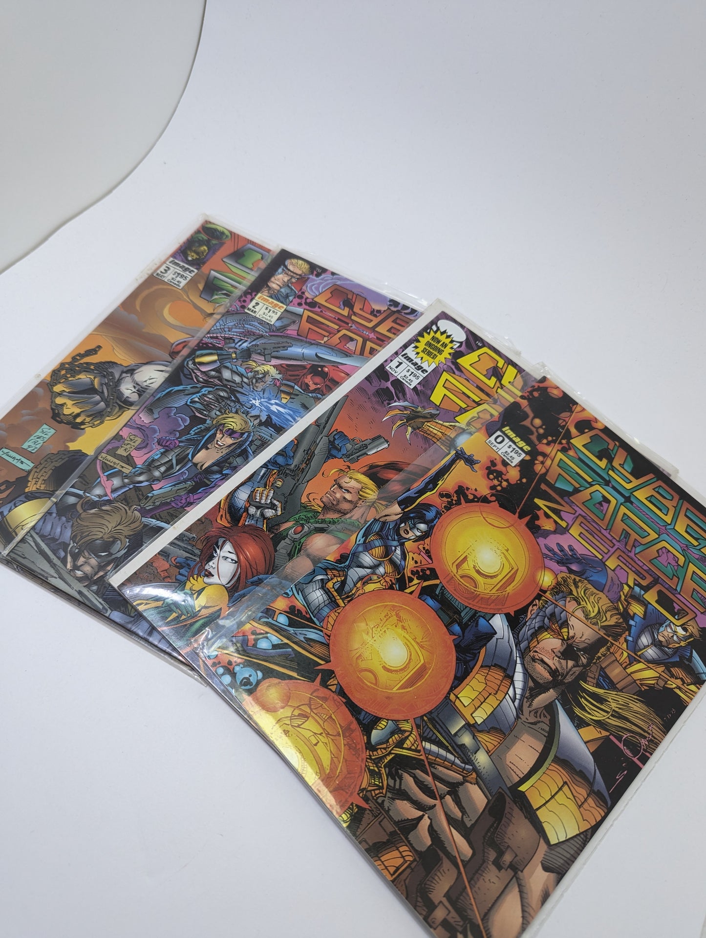 Cyber Force #0-11, 17-21 (1993) – Comics