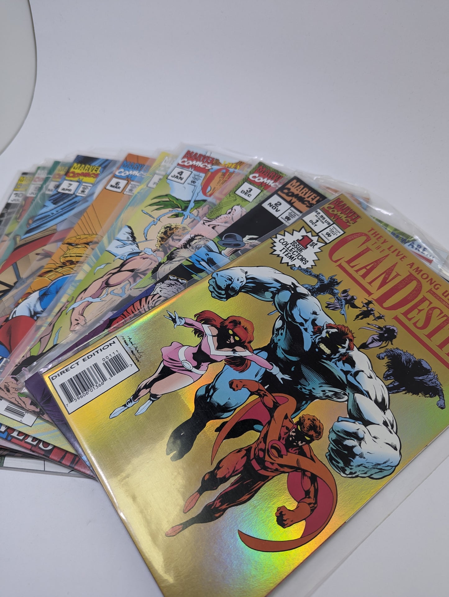 ClanDestine #1-10 (1994) – Komiksai