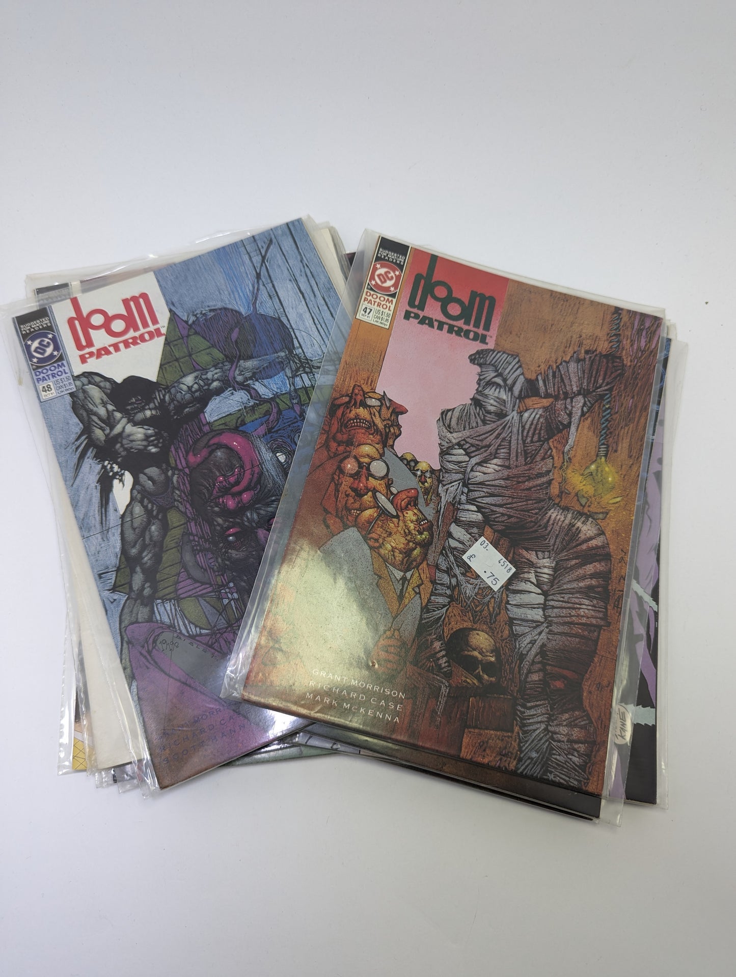 Doom Patrol (1988) #38, 42-57, 64 – Comics