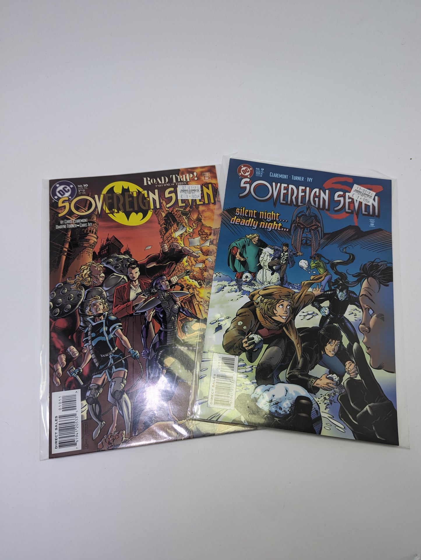 Sovereign Seven (1995) #1-10 - Komiksai