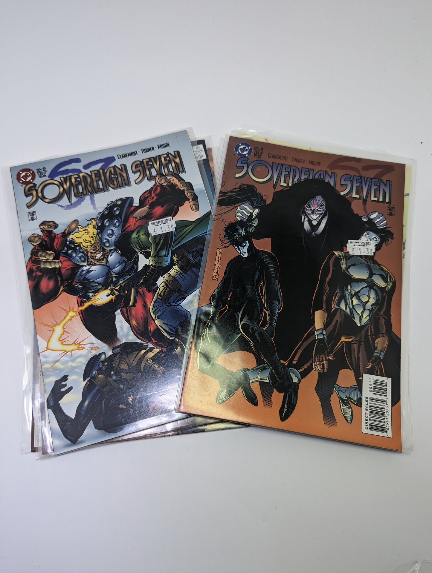 Sovereign Seven (1995) #1-10 - Komiksai