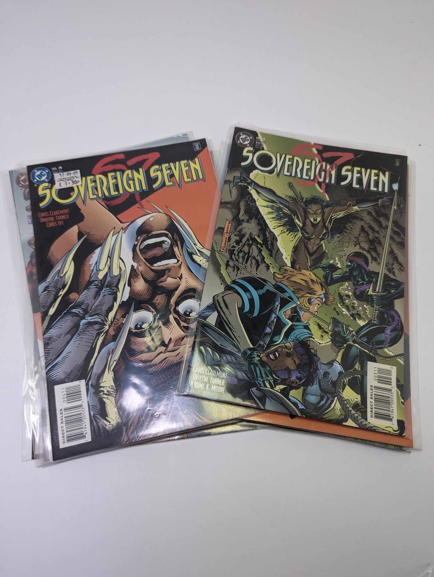 Sovereign Seven (1995) #1-10 - Komiksai