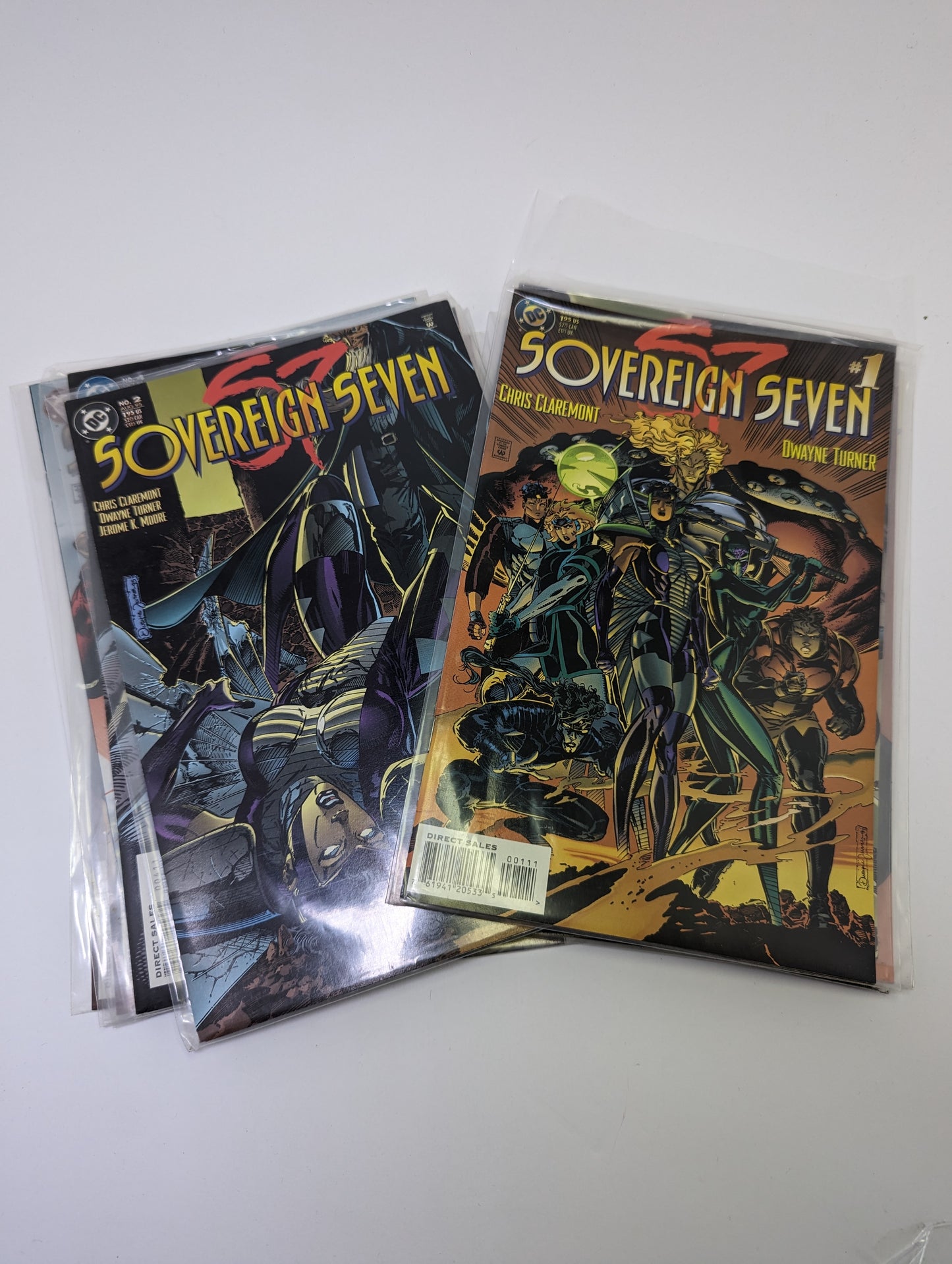 Sovereign Seven (1995) #1-10 - Komiksai