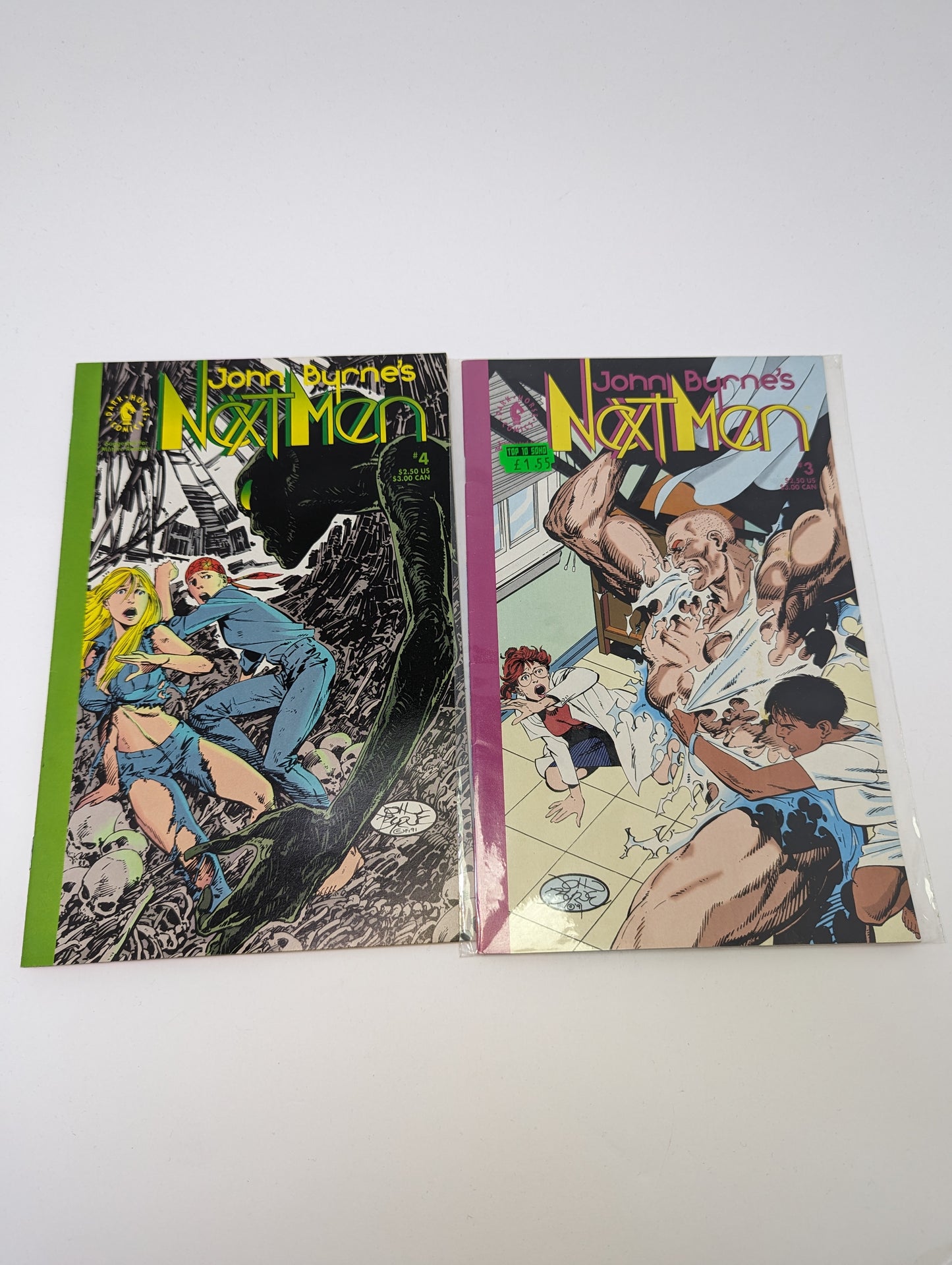 John Byrne's Next Men #0-4 – Komiksai