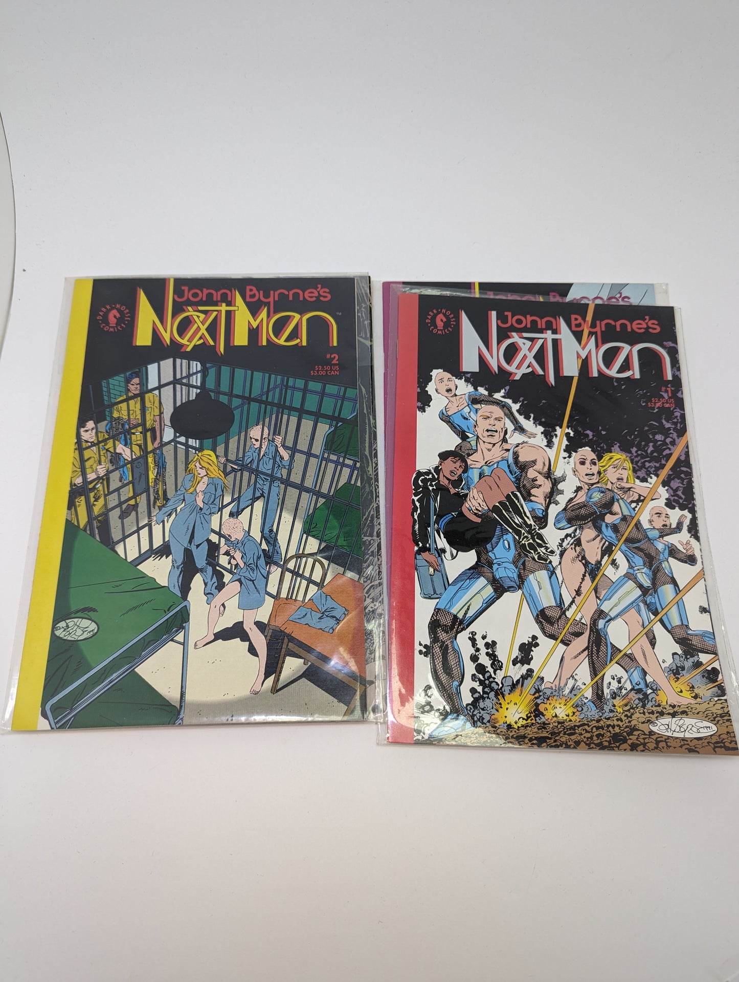 John Byrne's Next Men #0-4 – Komiksai