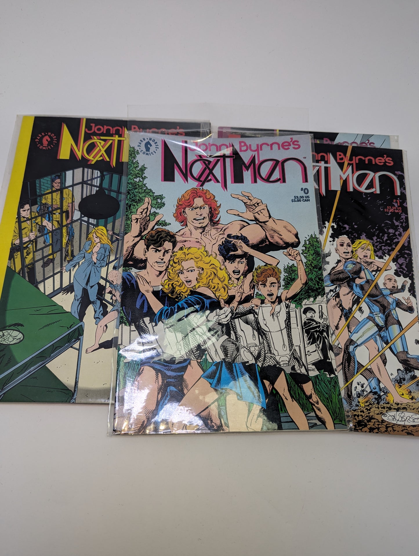 John Byrne's Next Men #0-4 – Komiksai