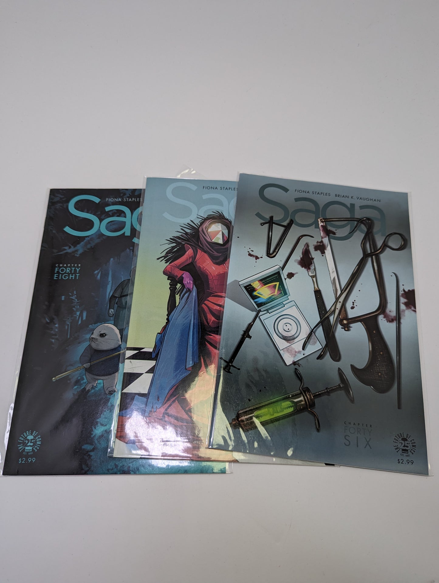 Saga #19-48 - Komiksai