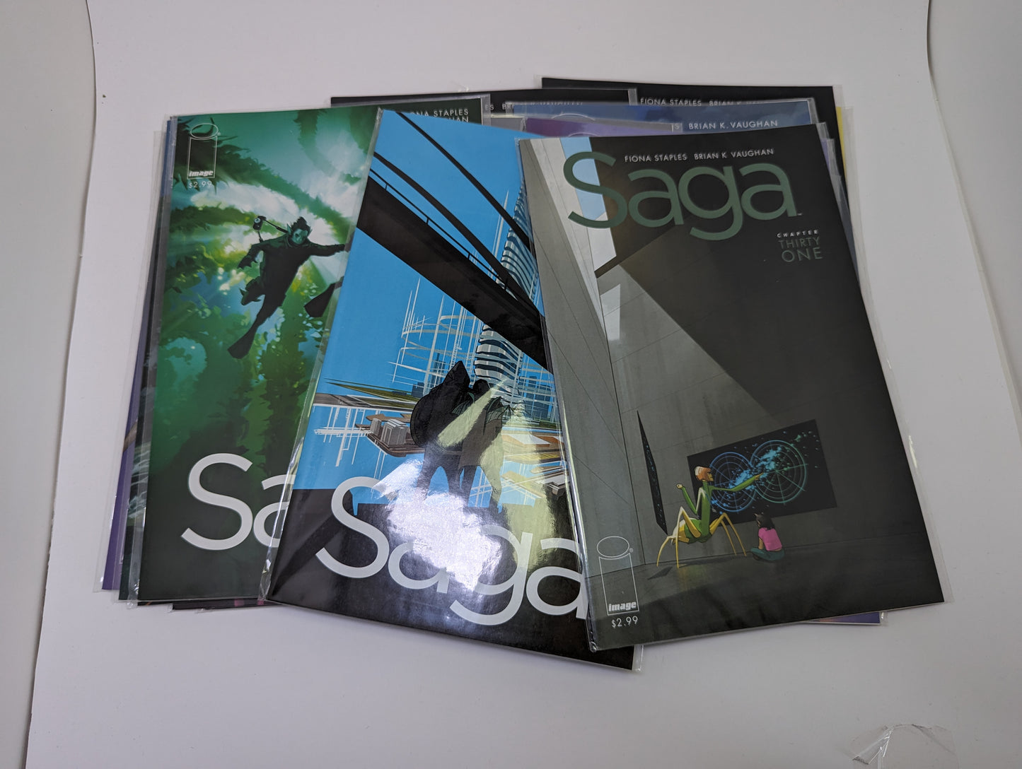 Saga #19-48 - Komiksai