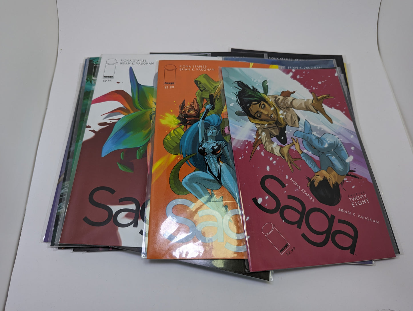 Saga #19-48 - Komiksai