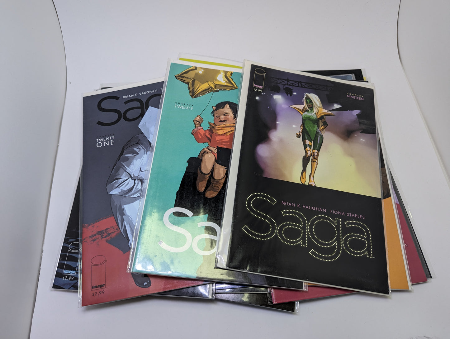 Saga #19-48 - Komiksai