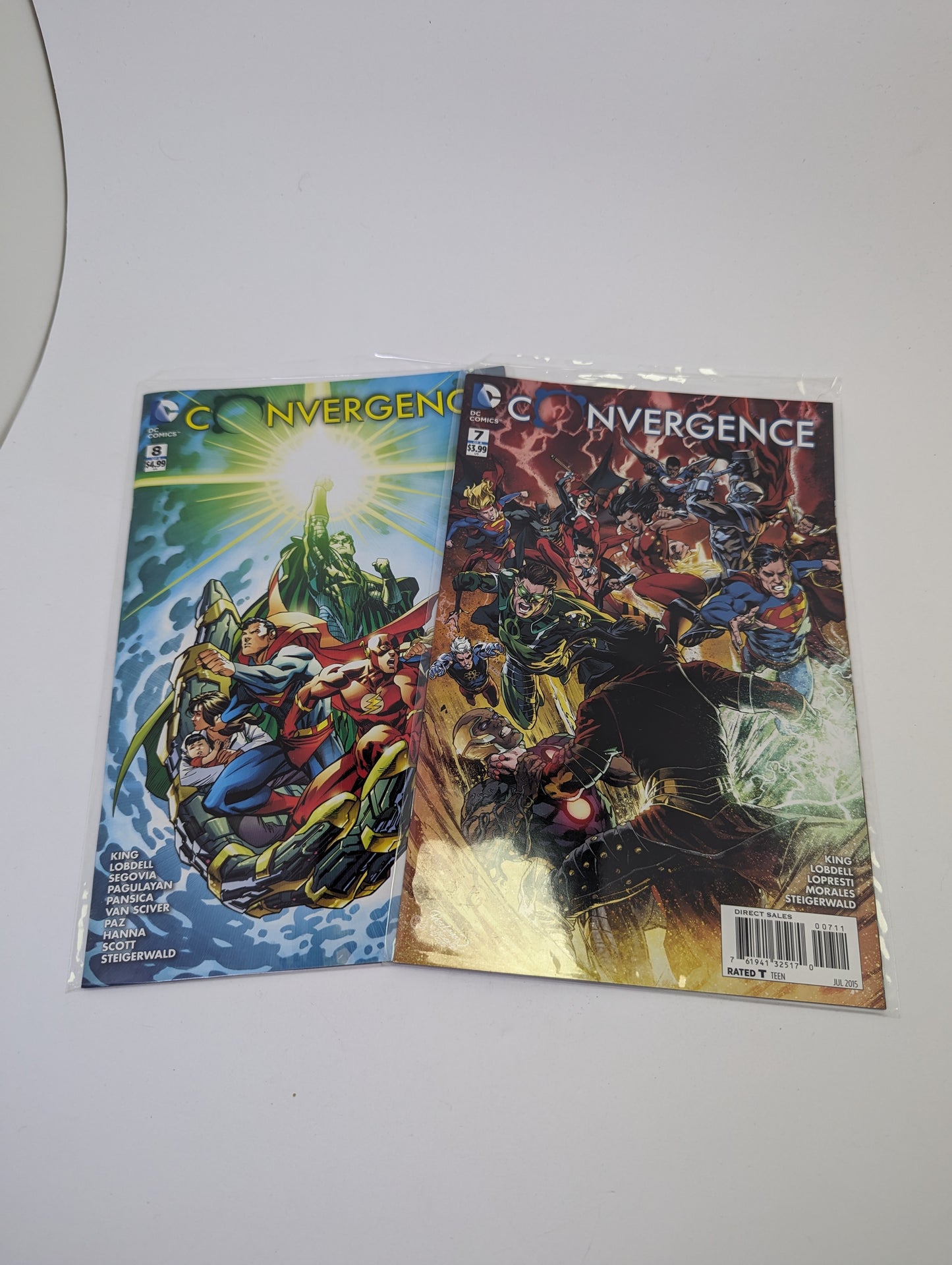 Convergence #1-8 (2015) – Komiksai