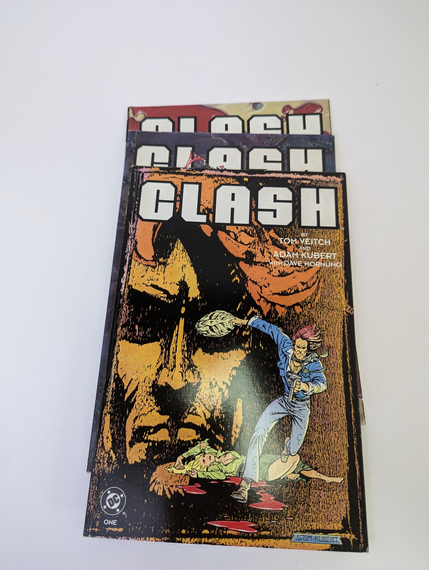 Clash #1-3 (1991) – Komiksai TreasureHunt
