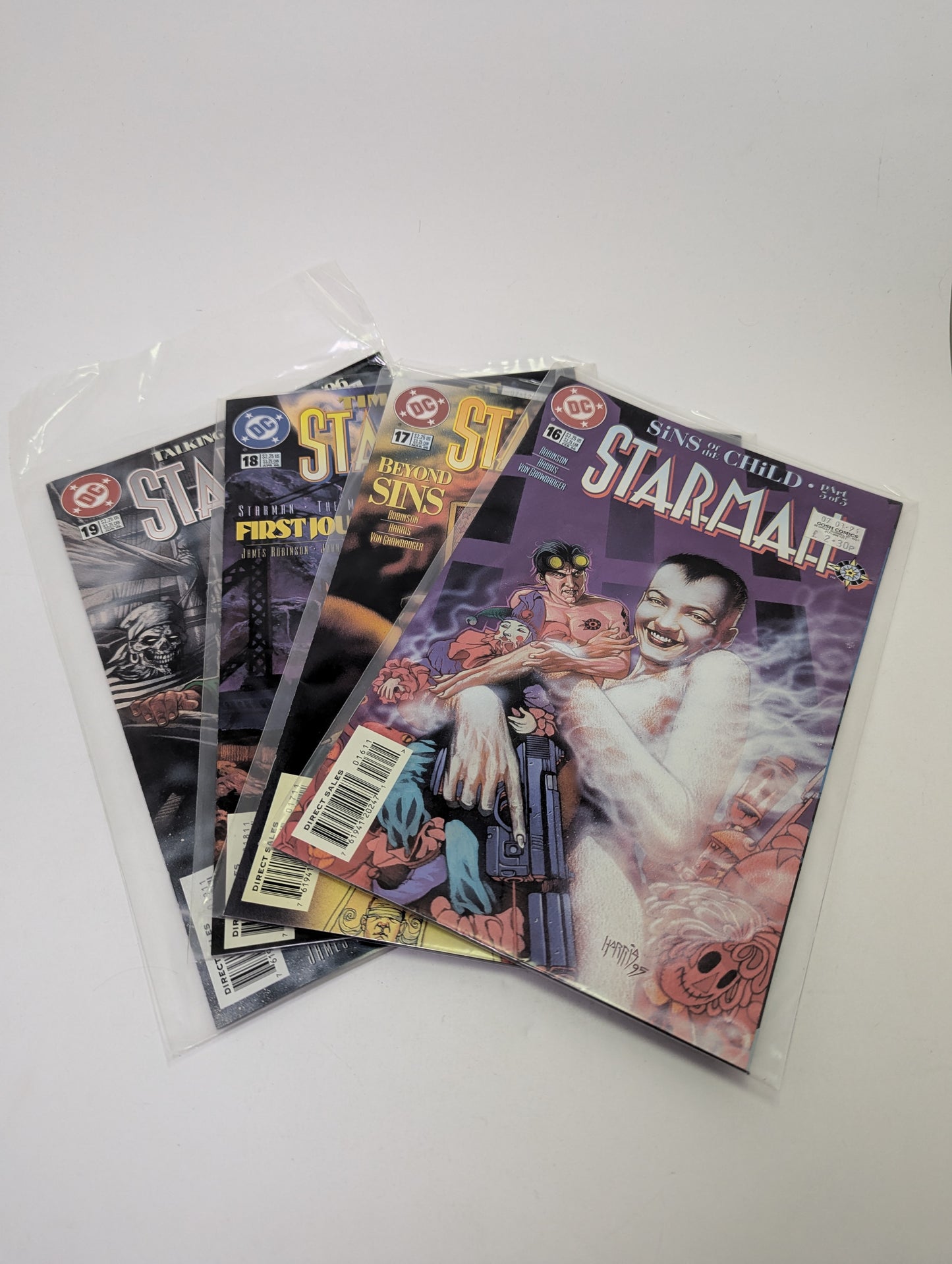 Starman #7-13, 15-19 - Komiksai