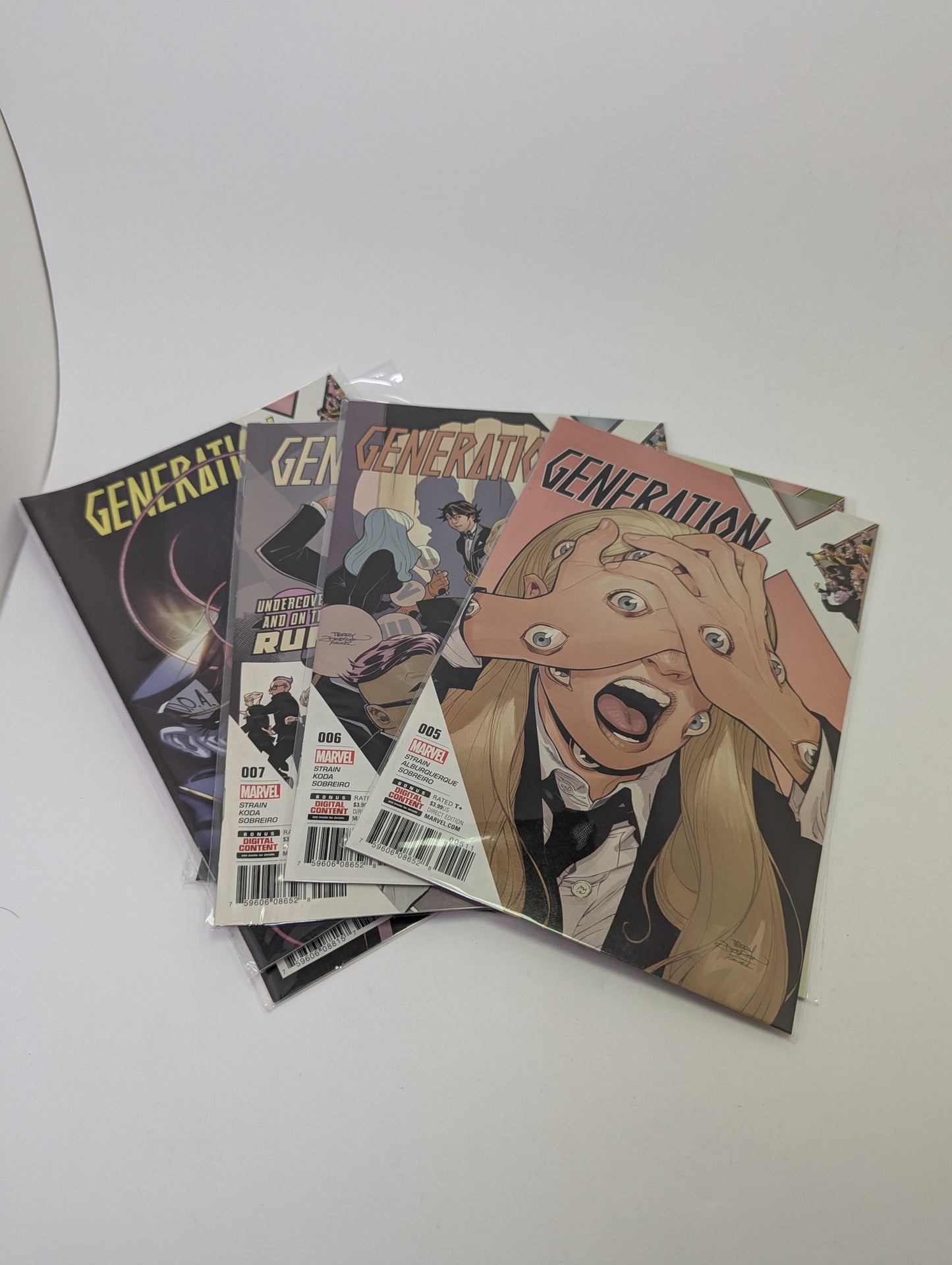 Generation X #1-9, 85-86 – Komiksai