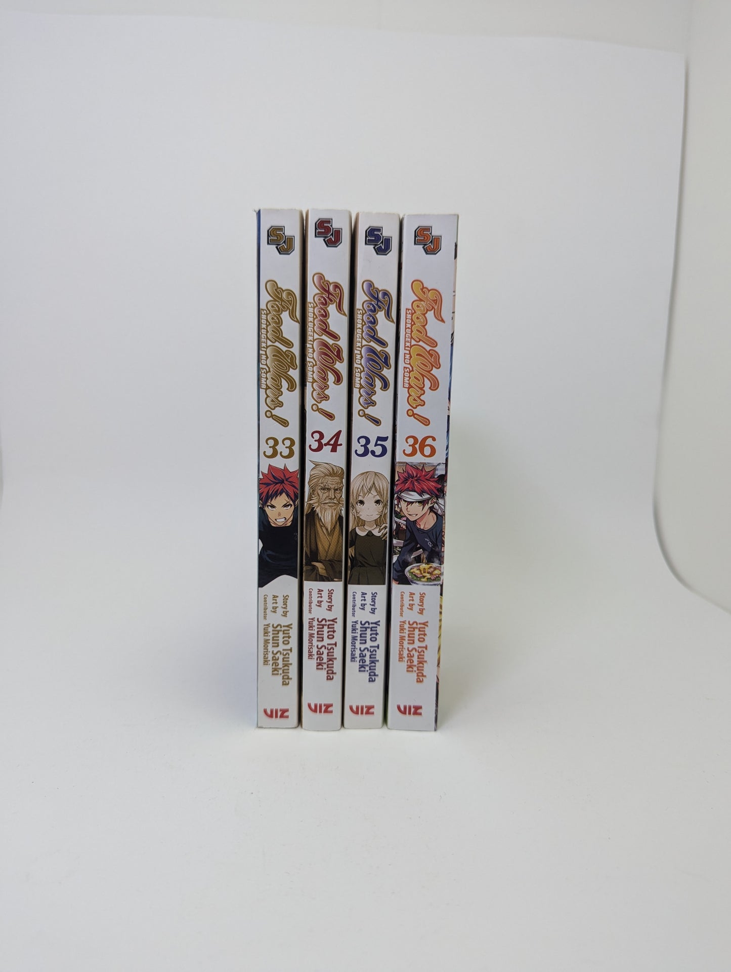 Food Wars!, Vol. 33-36 - Manga (anglų kalba)