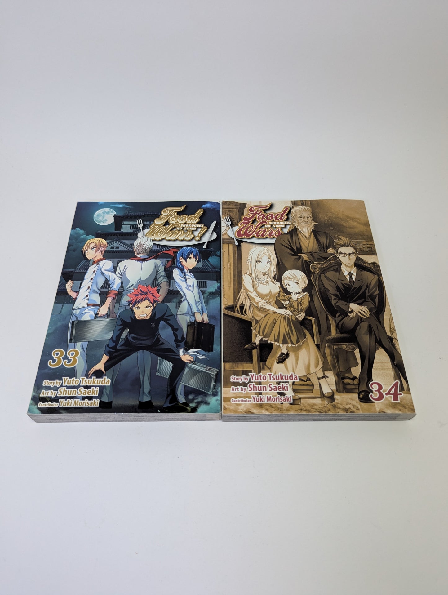 Food Wars!, Vol. 33-36 - Manga (anglų kalba)