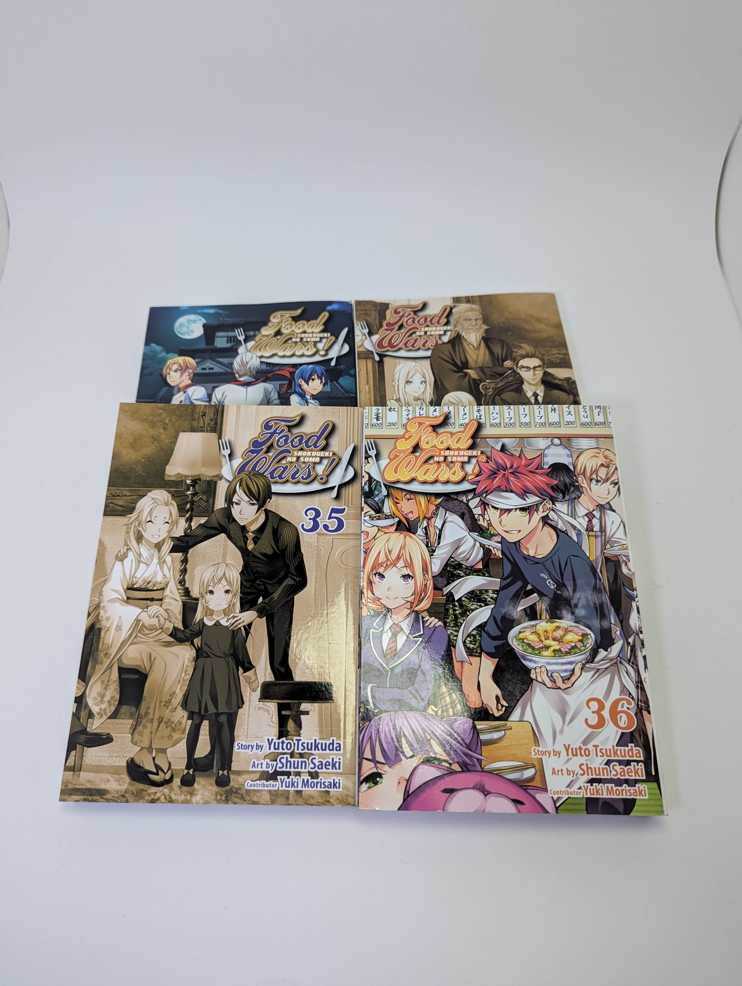 Food Wars!, Vol. 33-36 - Manga (anglų kalba)