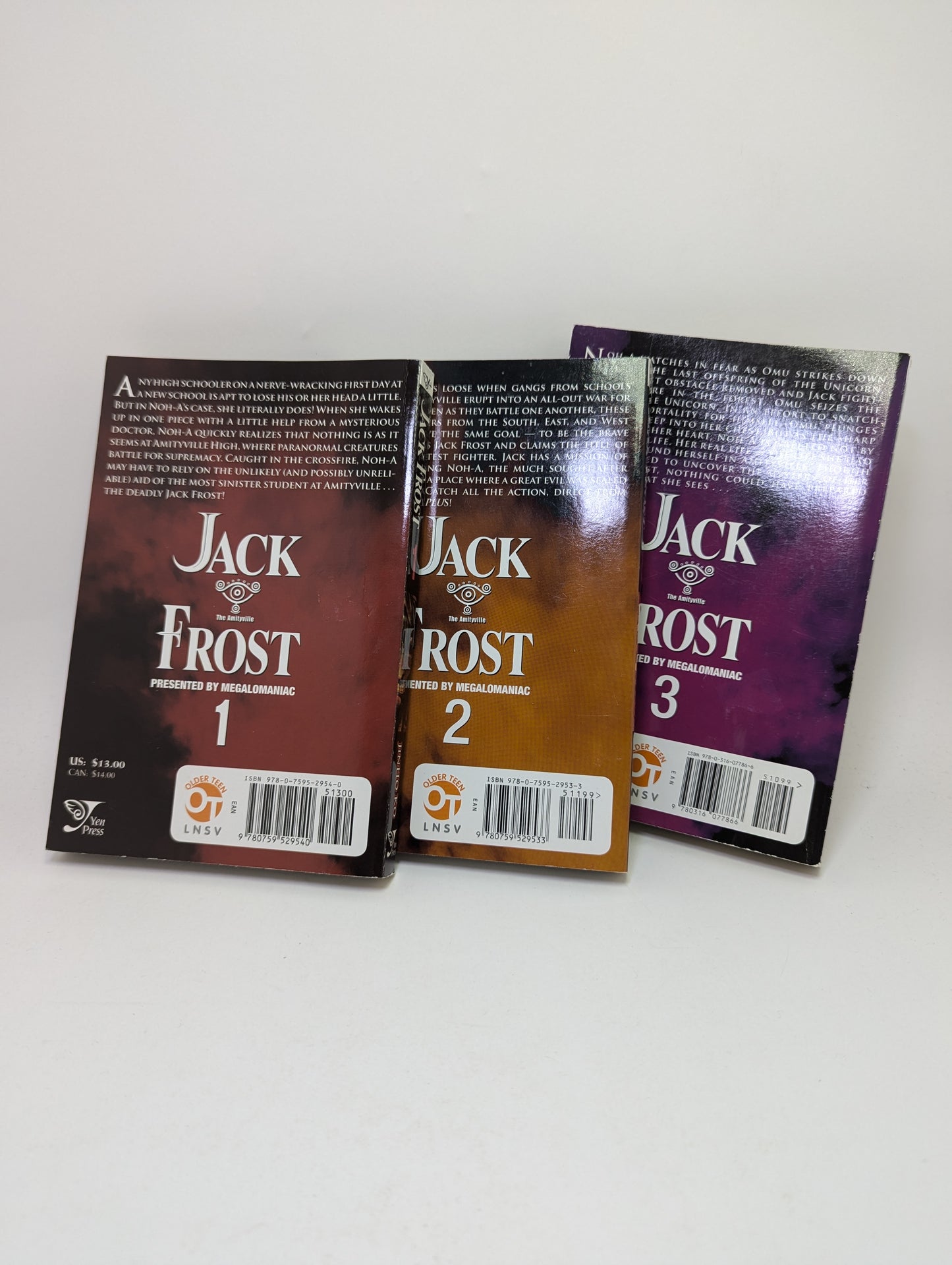 Jack Frost Vol. 1-3 - Manga (anglų kalba)