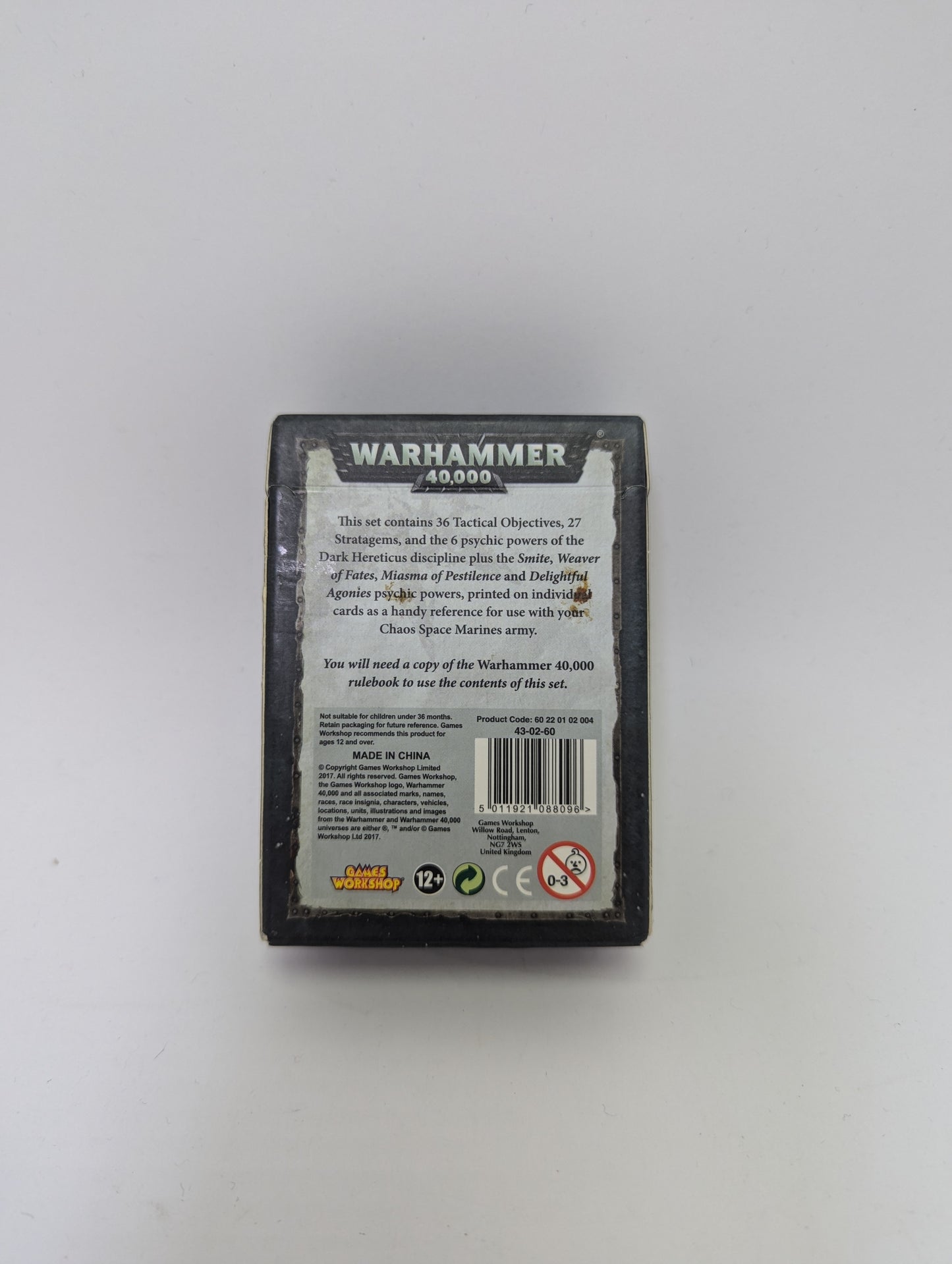 Warhammer 40k: Datacards - Chaos space marines
