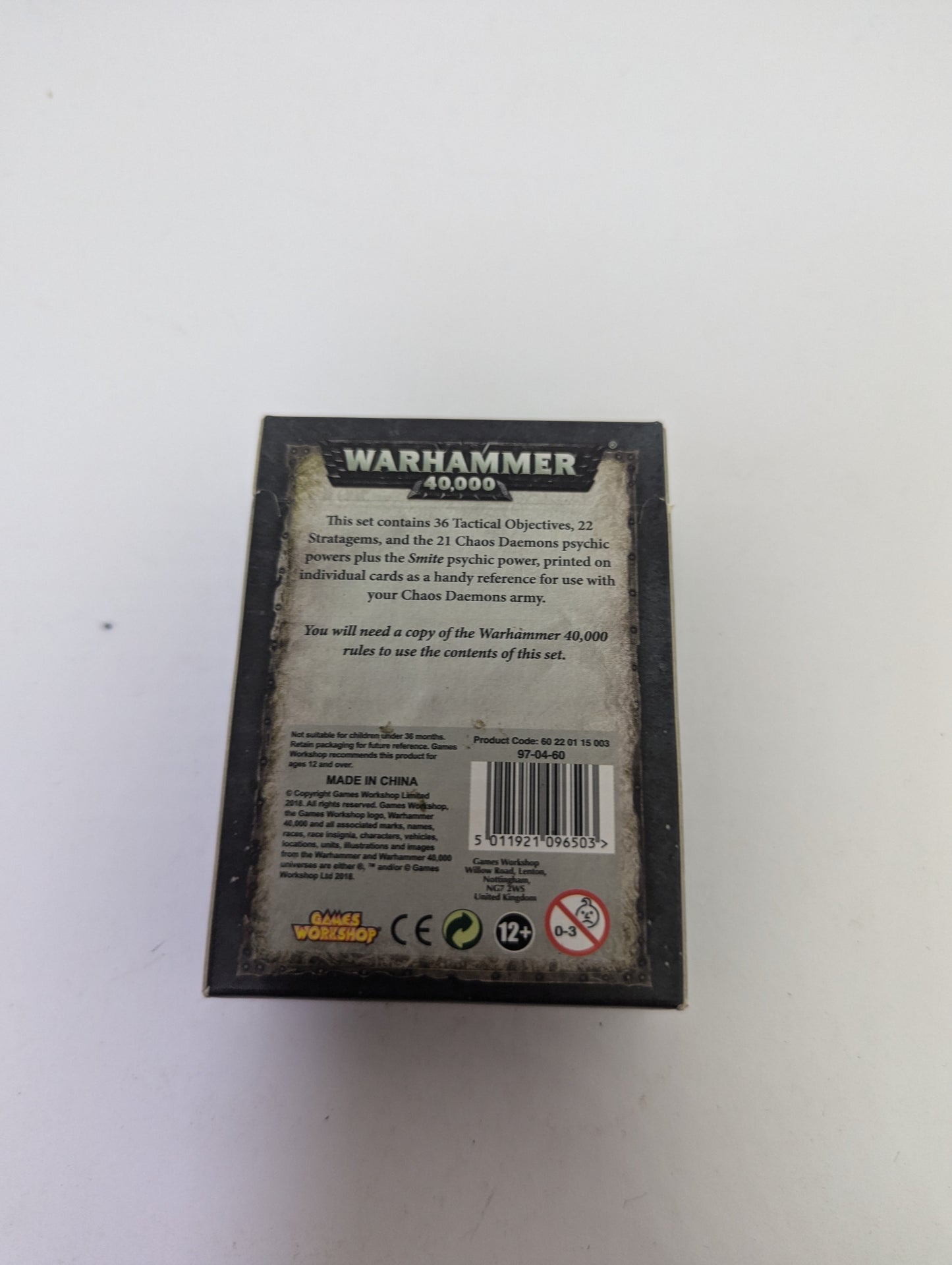 Warhammer 40k: Datacards - Chaos Daemons