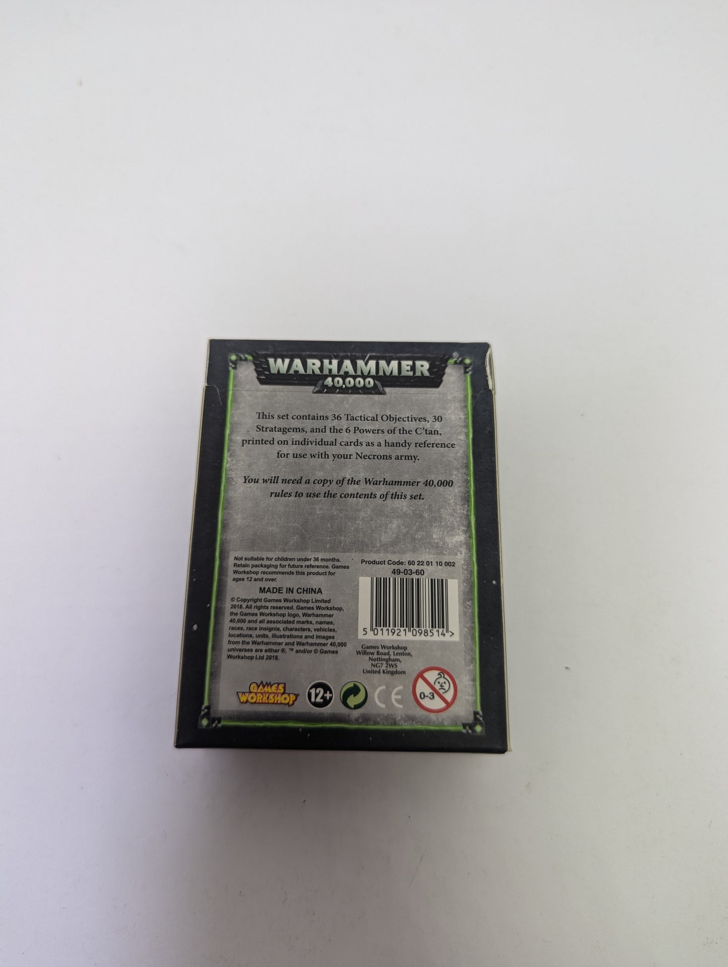 Warhammer 40k: Datacards - Necrons