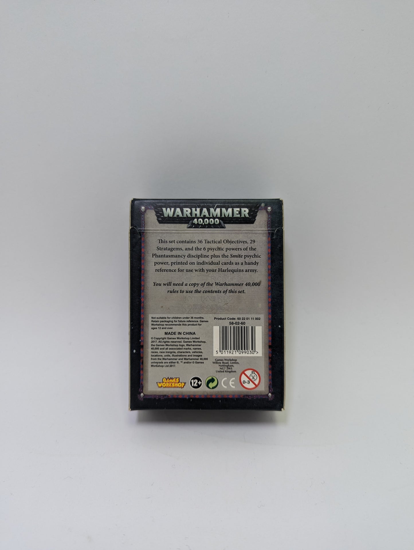 Warhammer 40k Datacards - Harlequins