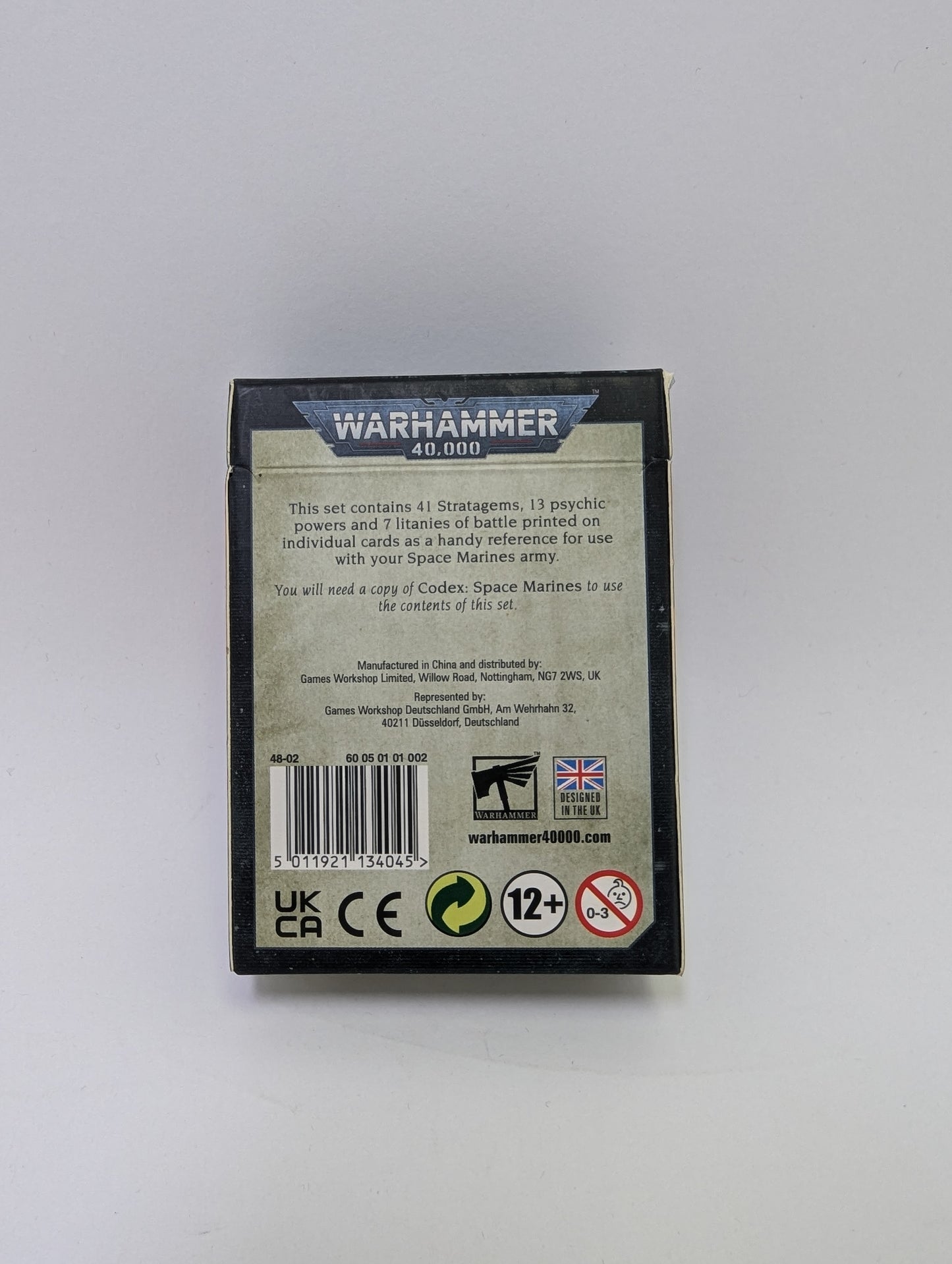 Warhammer 40k Datacards - Space Marines