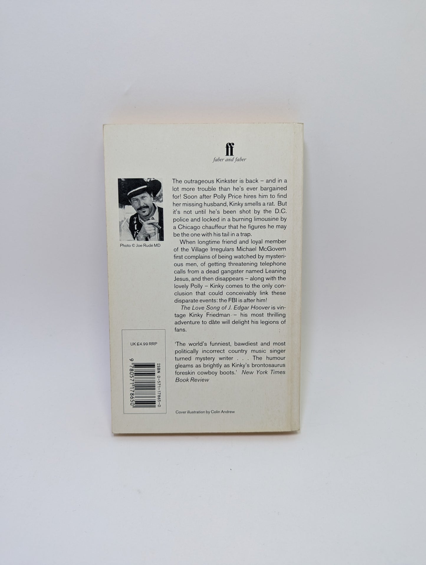 The Love Song of J. Edgar Hoover - Kinky Friedman - Book (English)