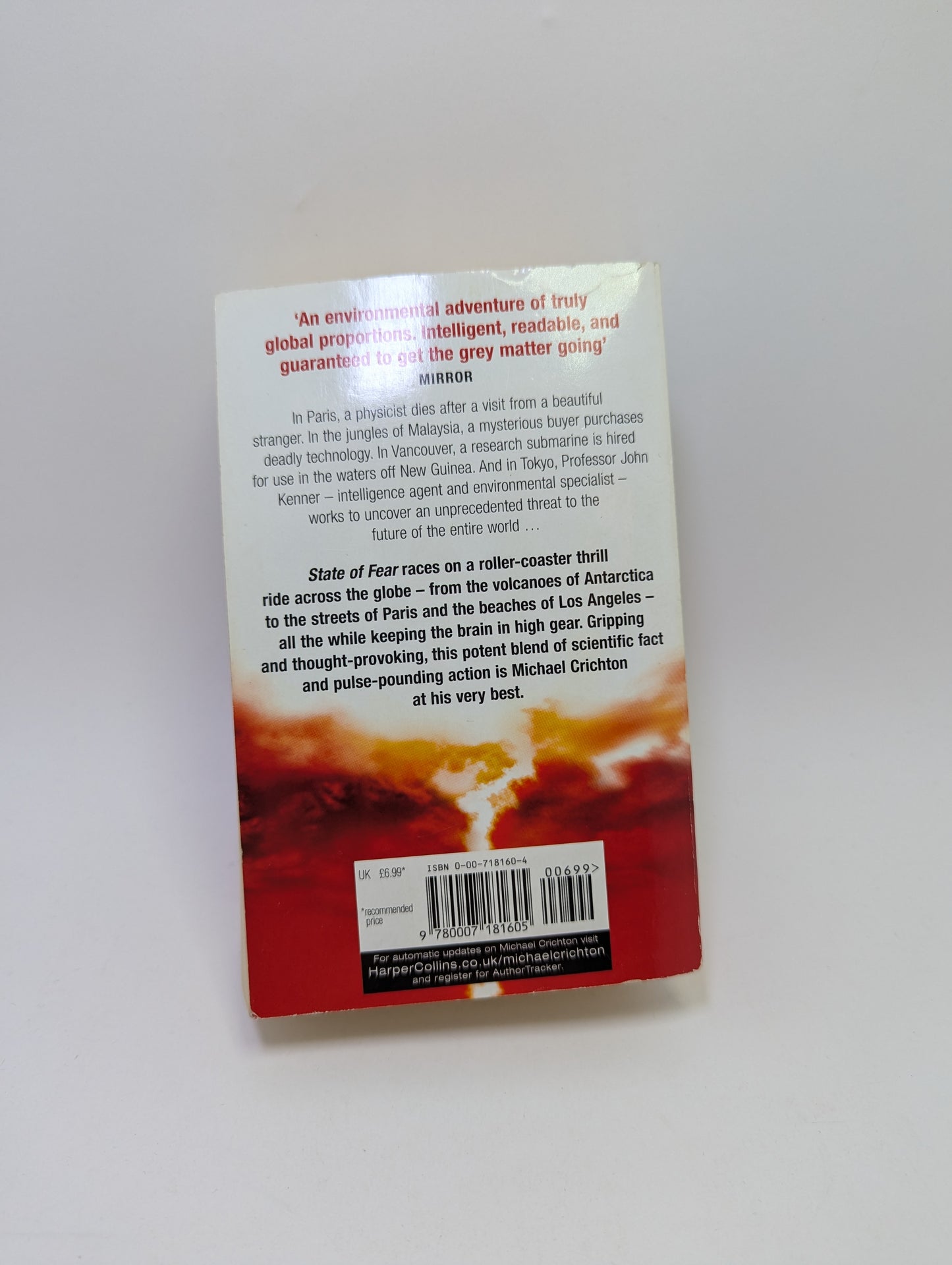State of Fear - Michael Crichton - Book (English)