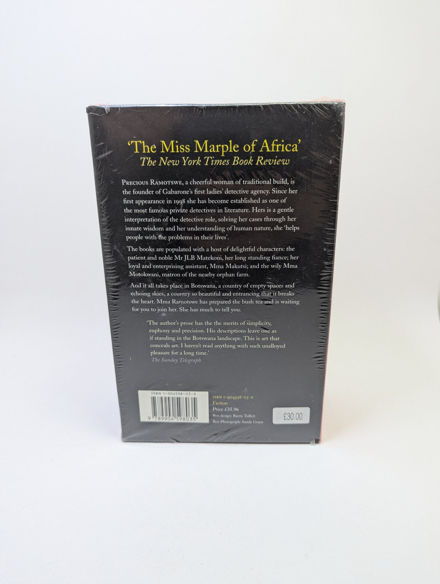 The No. 1 Ladies' Detective Agency - Alexander McCall Smith - Books (English)