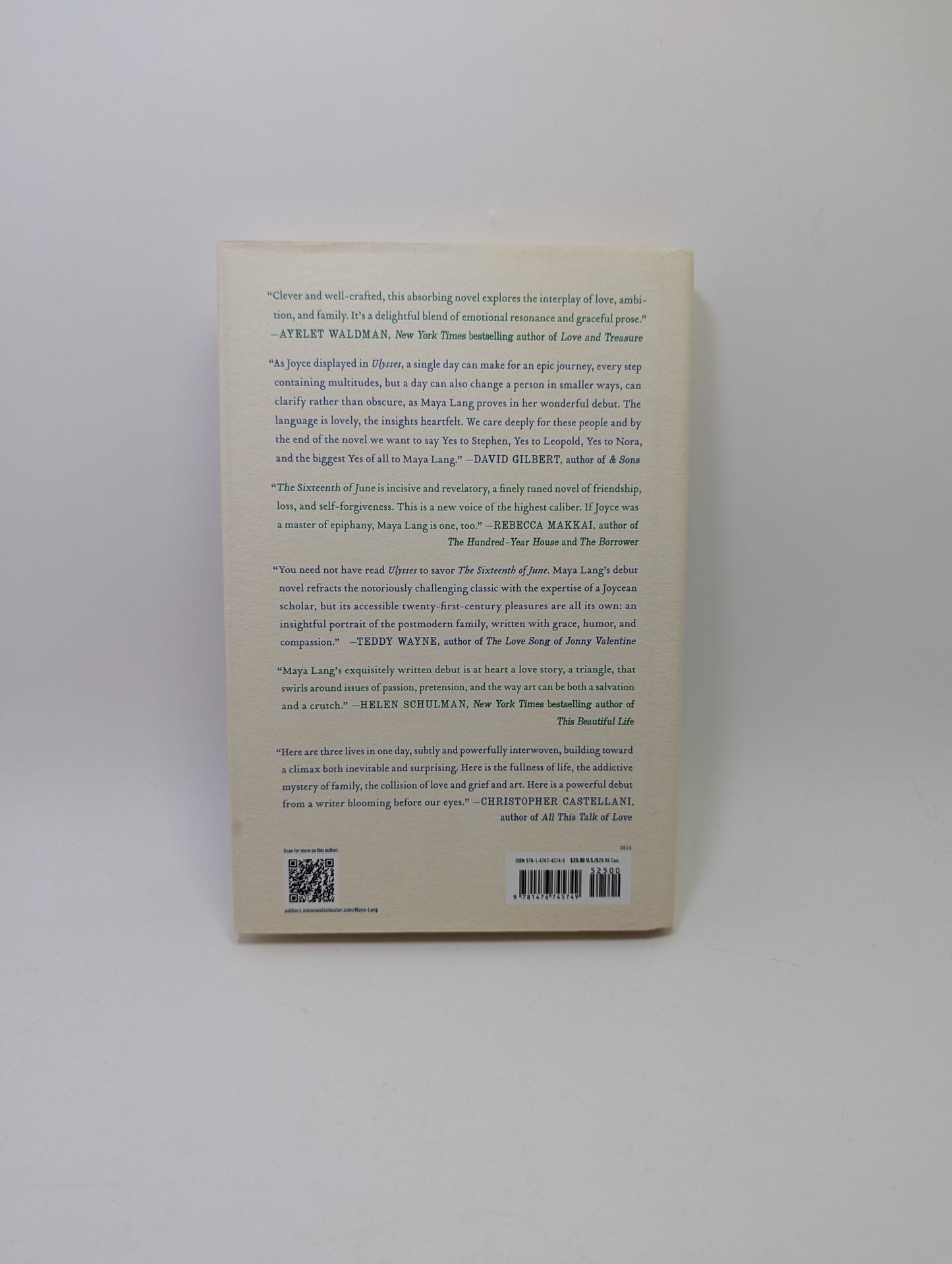 The Sixteenth of June - Maya Lang - Book (English)
