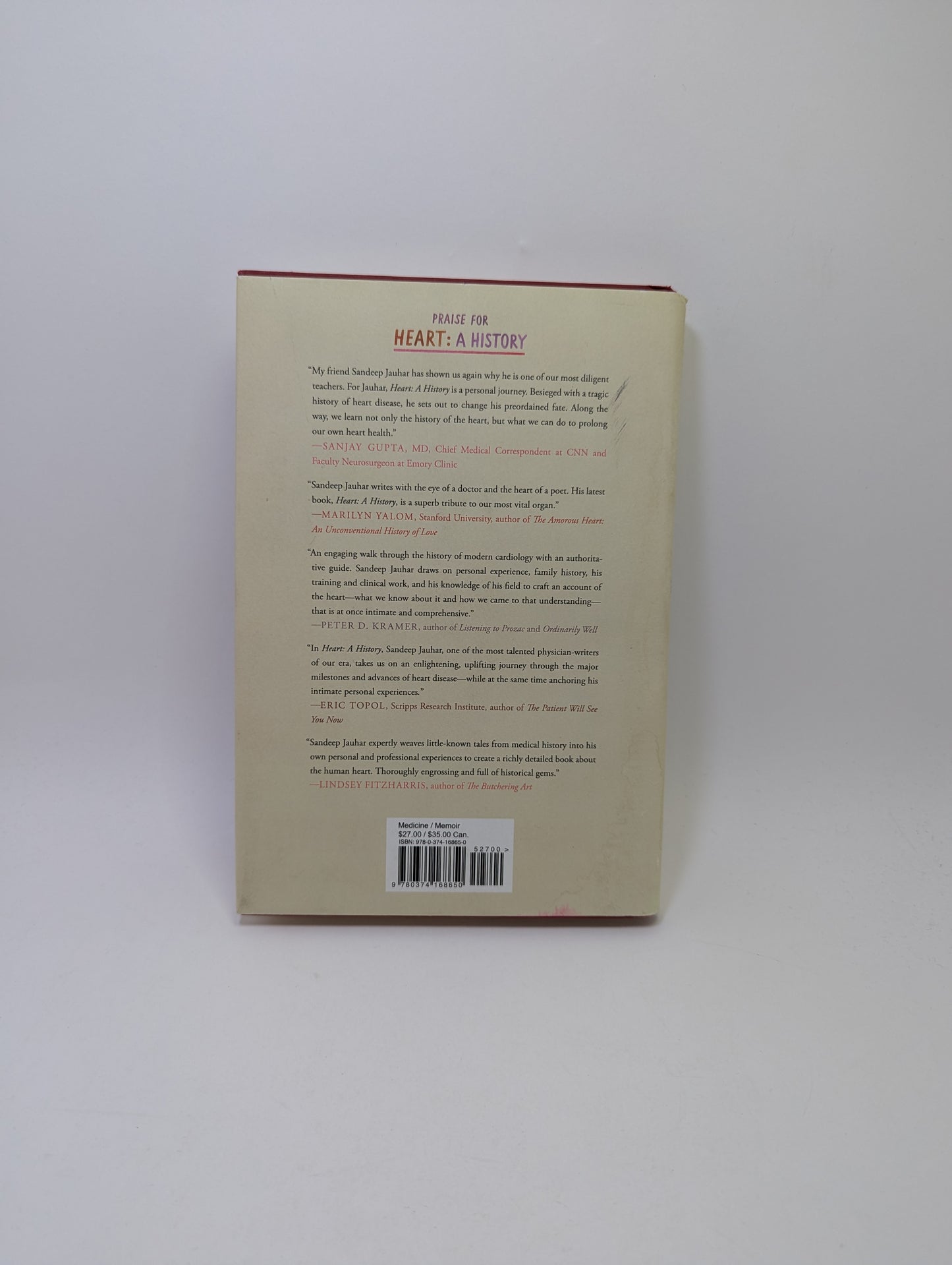 Heart: A History - Sandeep Jauhar - Book (English)