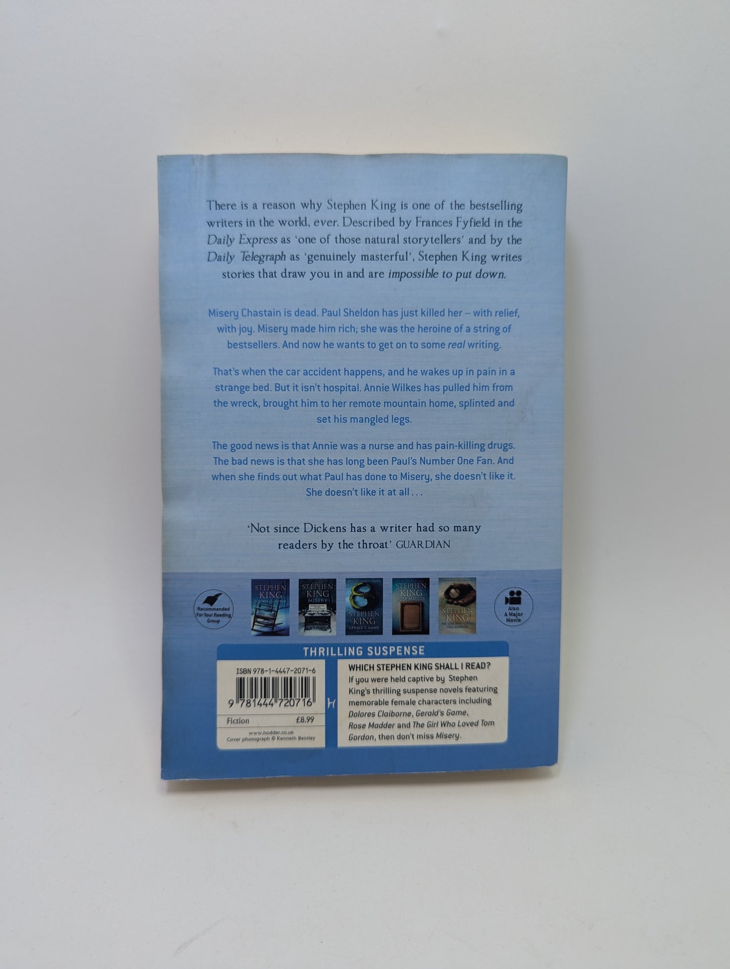 Misery - Stephen King - Book (English)