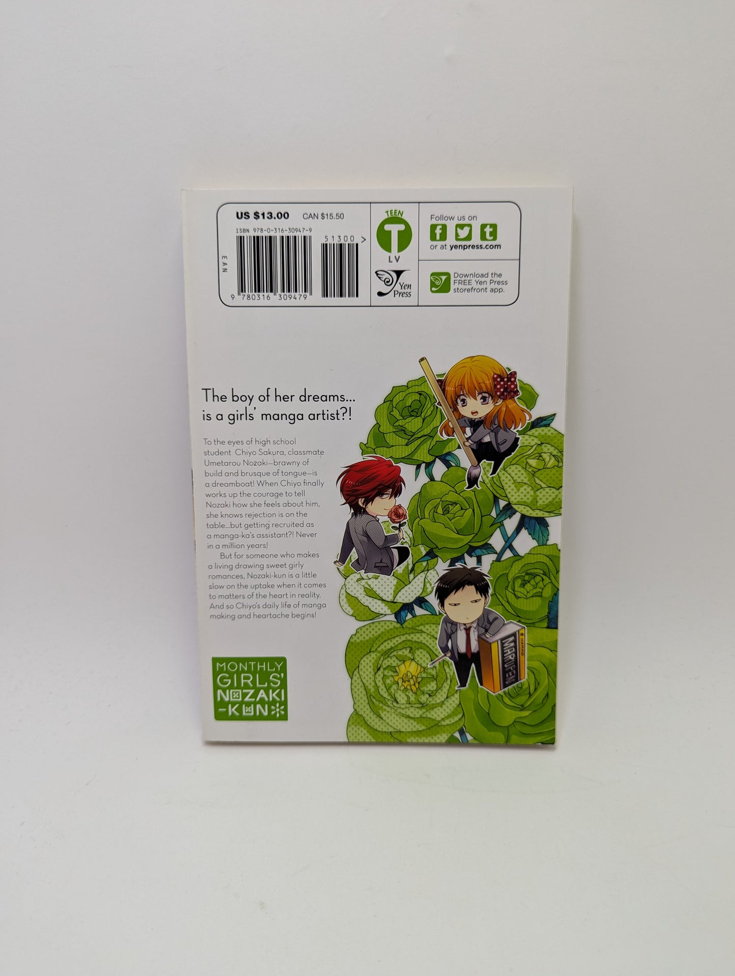 Nozaki-kun Vol. 1 - Manga (anglų kalba)