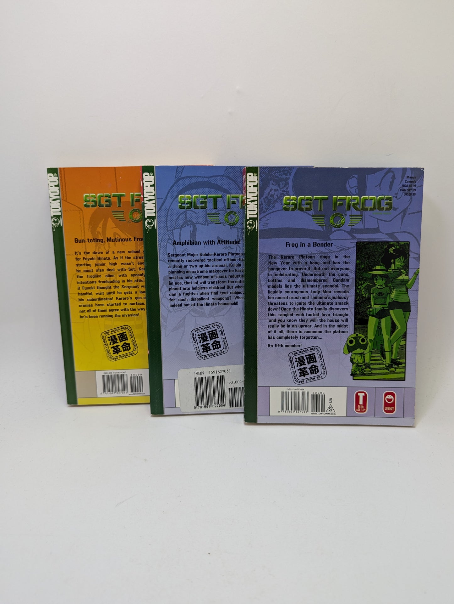 SGT Frogs Vol. 2-4 - Manga (anglų kalba)