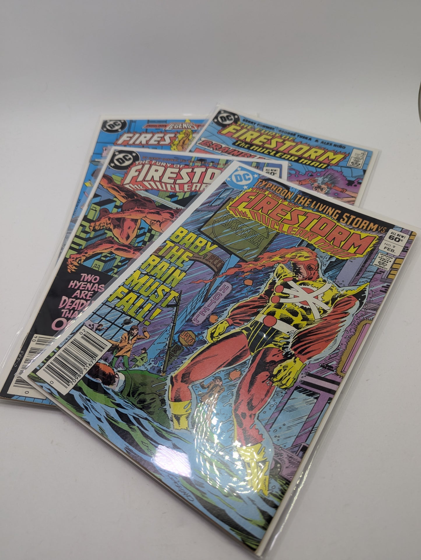The Fury of Firestorm #9, 11, 31, 56 – Komiksai (anglų kalba)