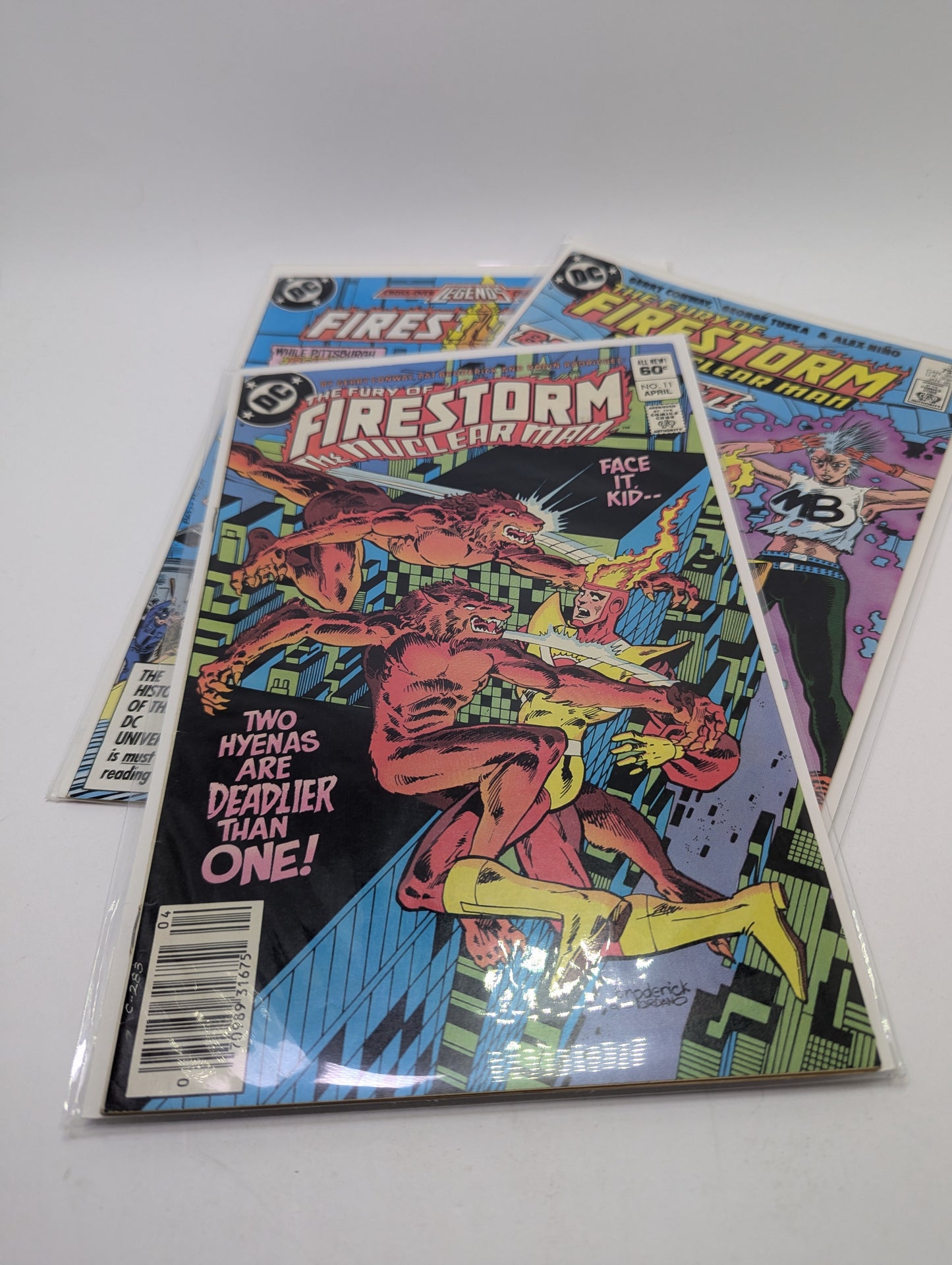 The Fury of Firestorm #9, 11, 31, 56 – Komiksai (anglų kalba)