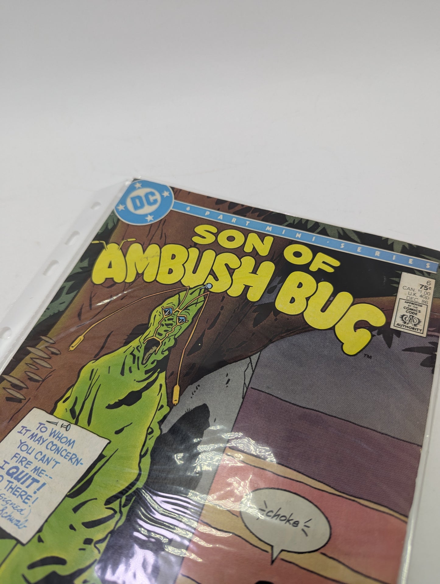 Son of Ambush Bug #6 (1986) – Komiksas (anglų kalba)