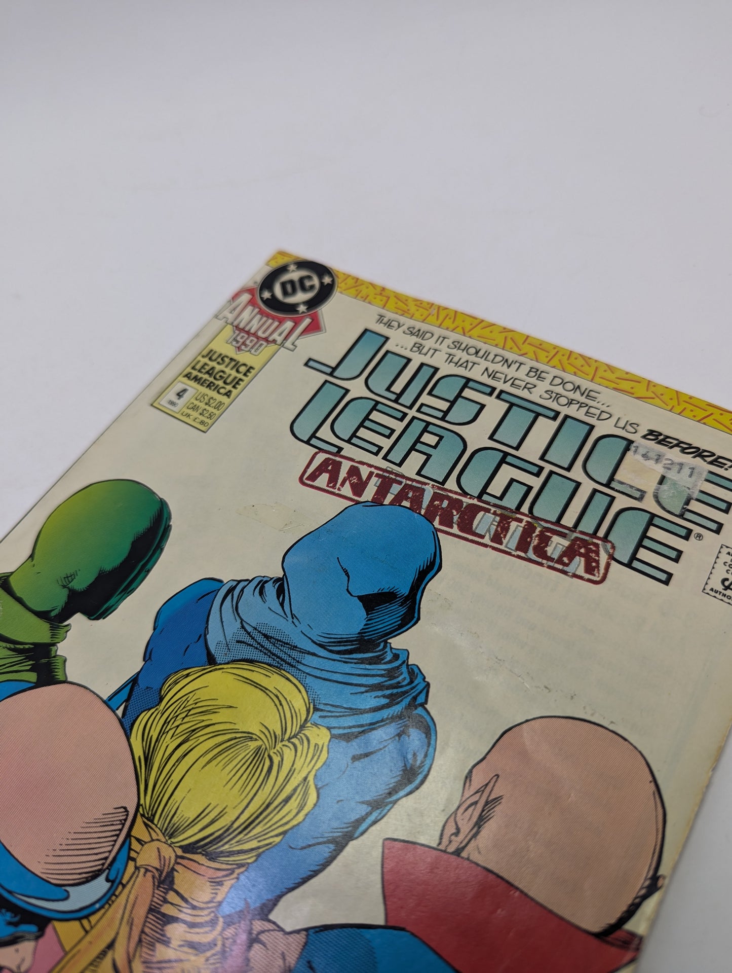 Justice League America Annual #4 (1990) – Komiksas (anglų kalba)