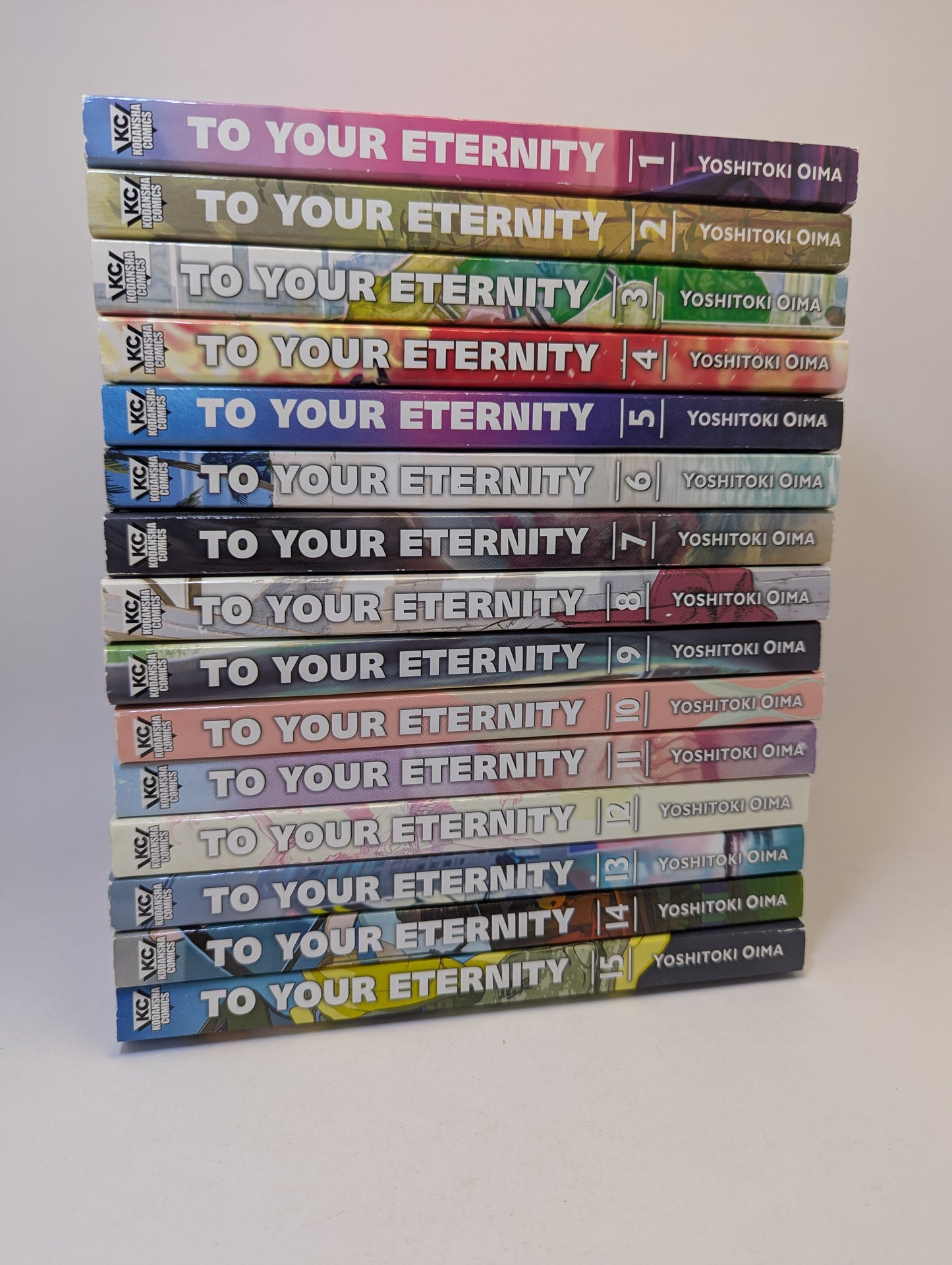 To Your Eternity Vol. 1-15 – Manga rinkinys (anglų kalba)