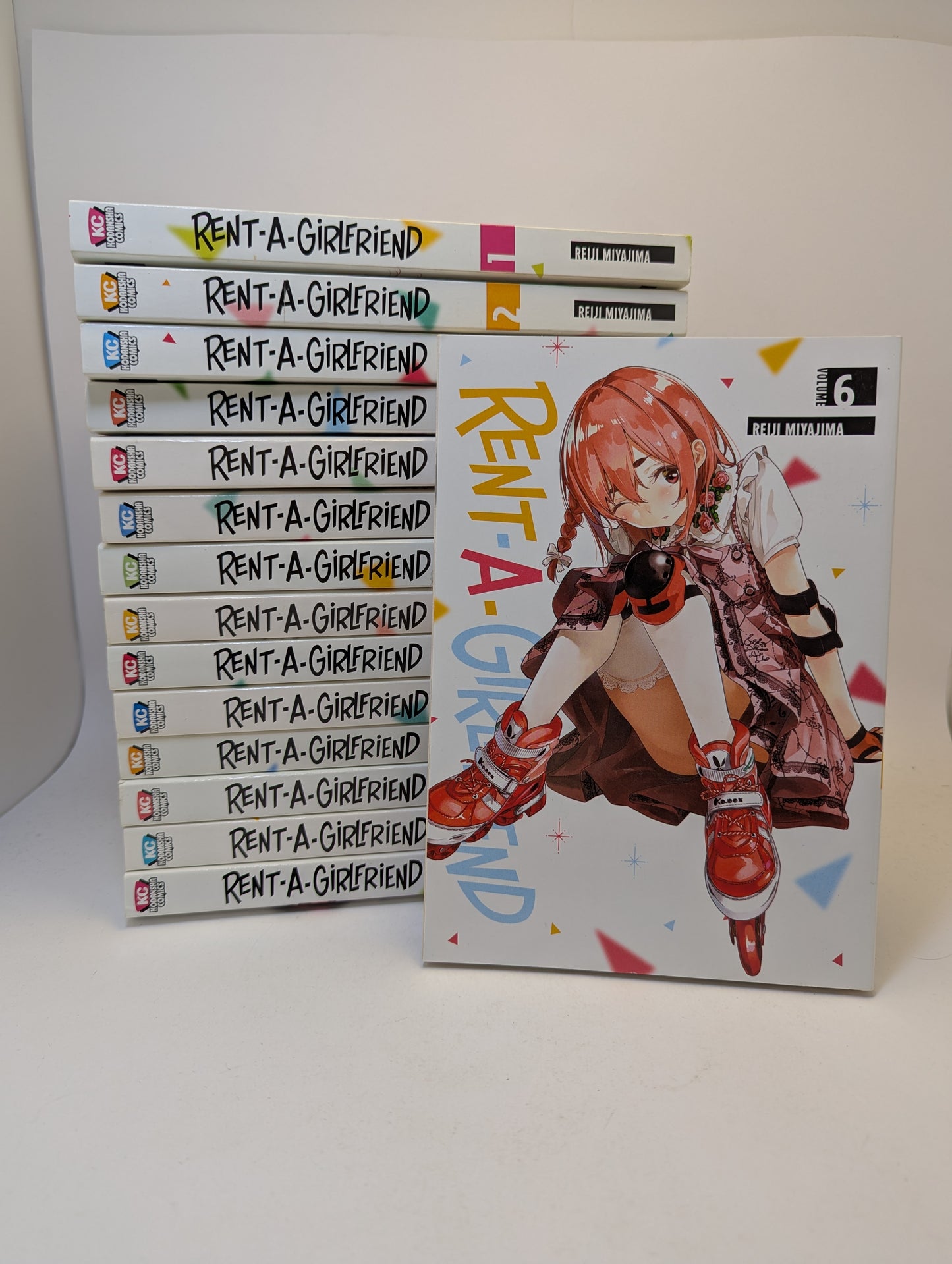 Rent-A-Girlfriend Vol. 1-15 – Manga rinkinys (anglų kalba)