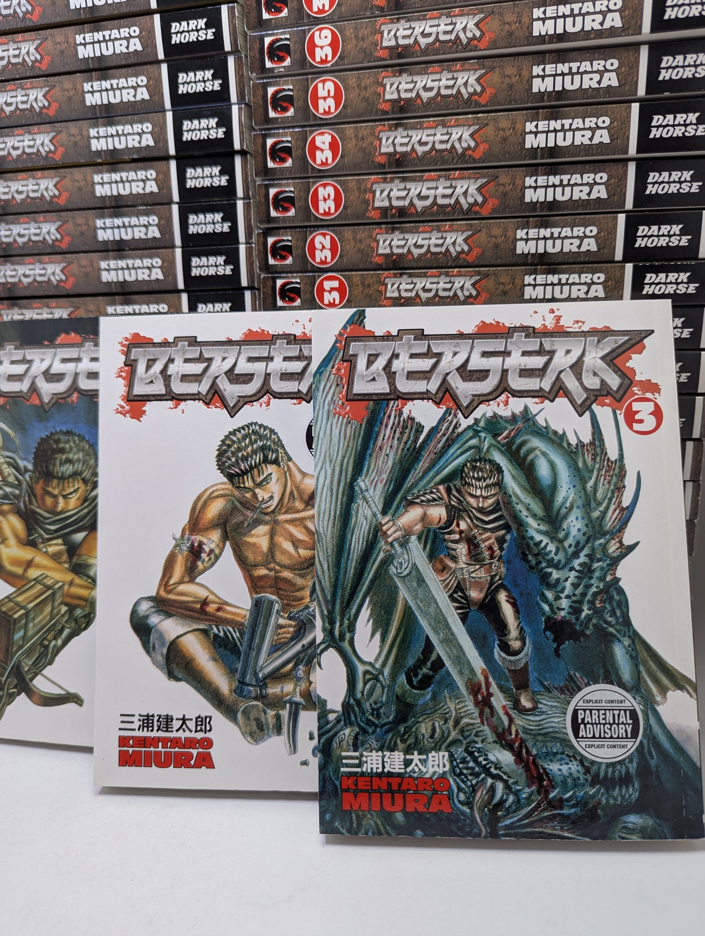 Berserk, Vol. 1-41 - Manga (English)