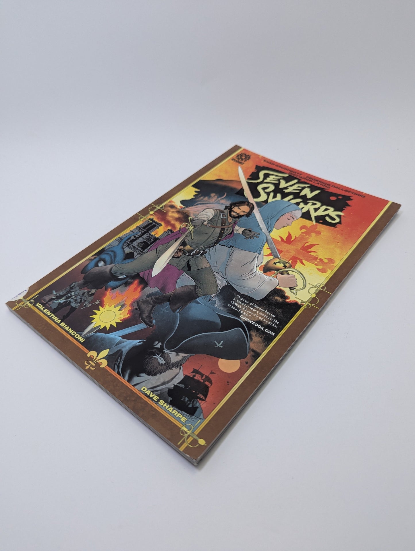 Seven Swords – Grafinė novelė (anglų kalba) TreasureHunt