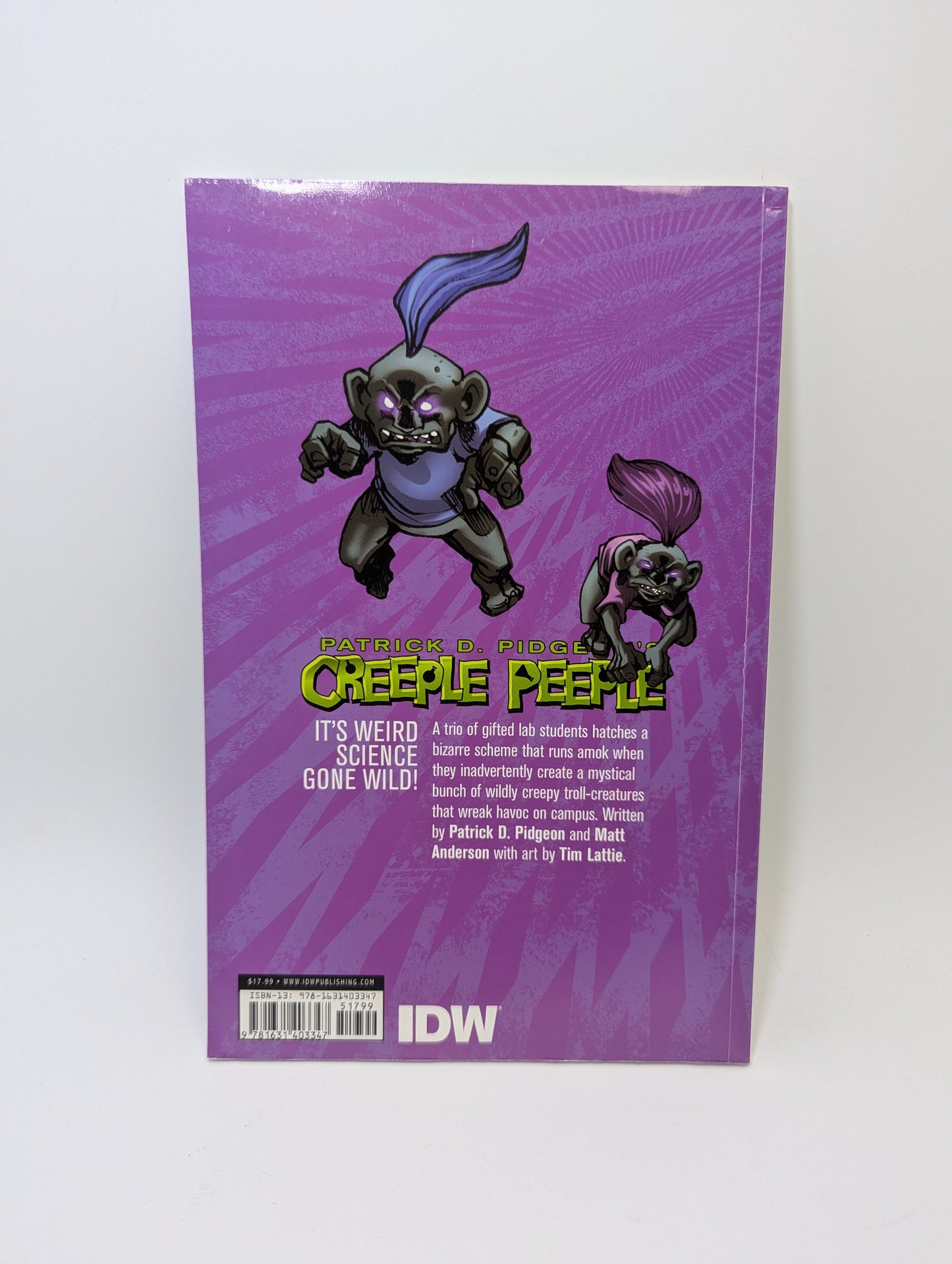 Creeple Peeple – Grafinė novelė (anglų kalba)