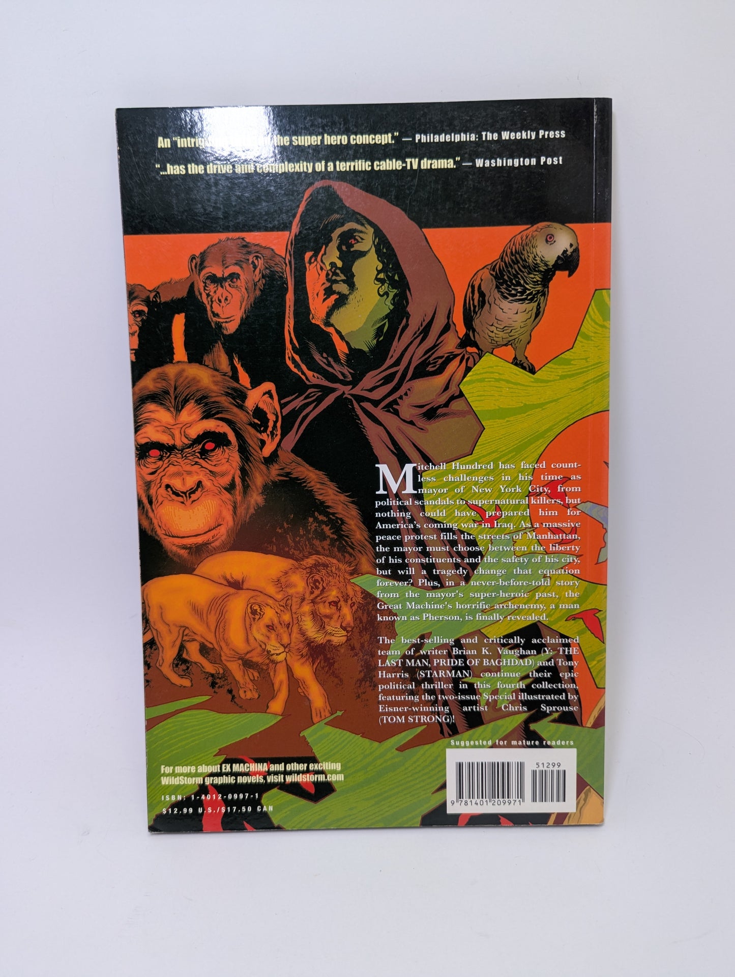 Ex Machina: March to War, Vol. 4 – Graphic Novel (English)